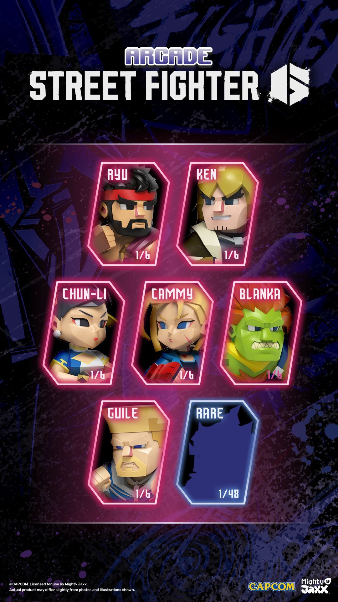 Arcade: Capcom Street Fighter Series | Mighty Jaxx