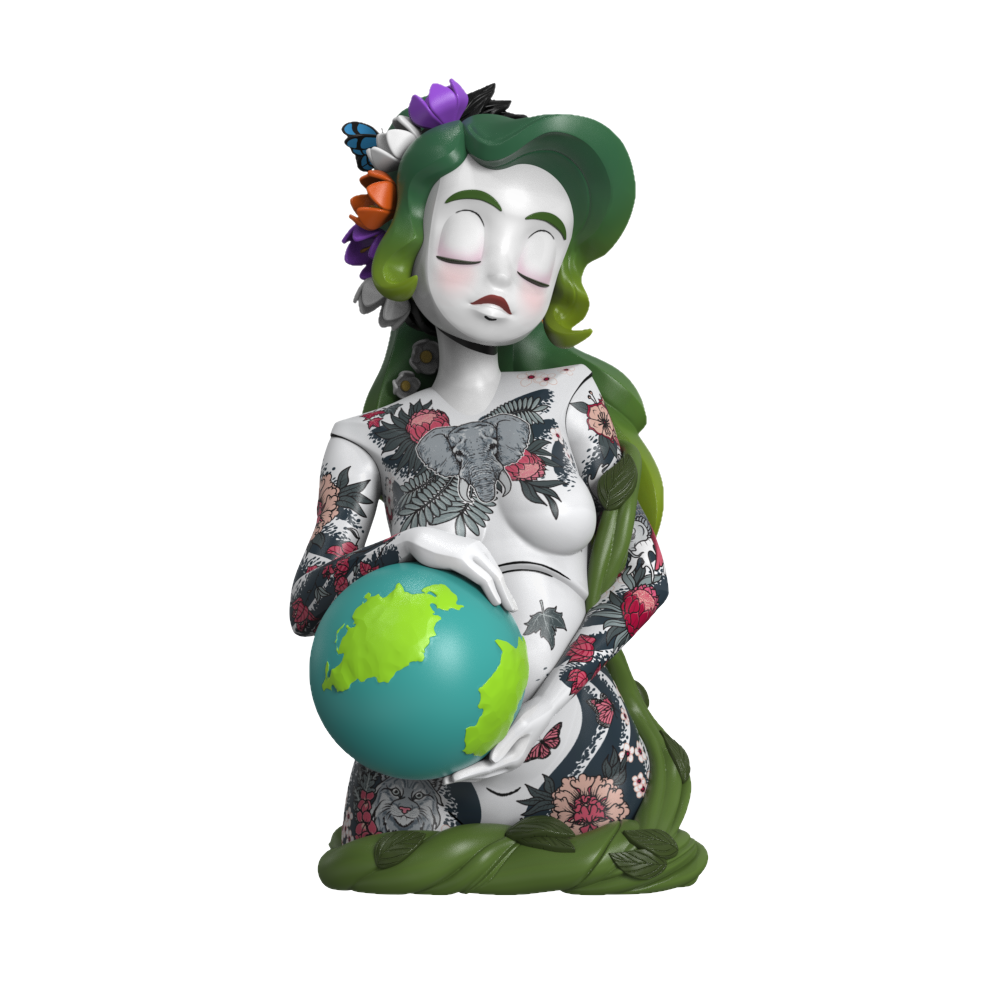 Inked Stories: Gaia (Colorized Edition) ft JPK | Mighty Jaxx