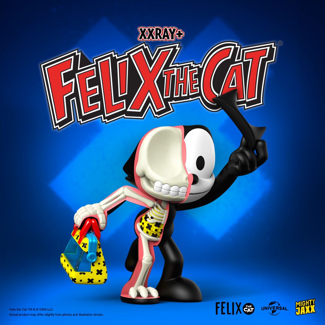 XXRAY PLUS Felix the Cat | Mighty Jaxx
