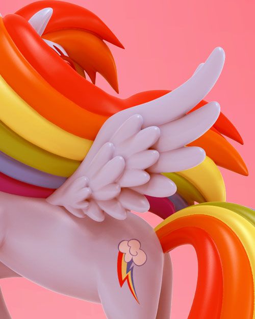 Rainbow Dash by Ricardo Cavolo | Mighty Jaxx Rainbow Dash by Ricardo Cavolo | Mighty Jaxx