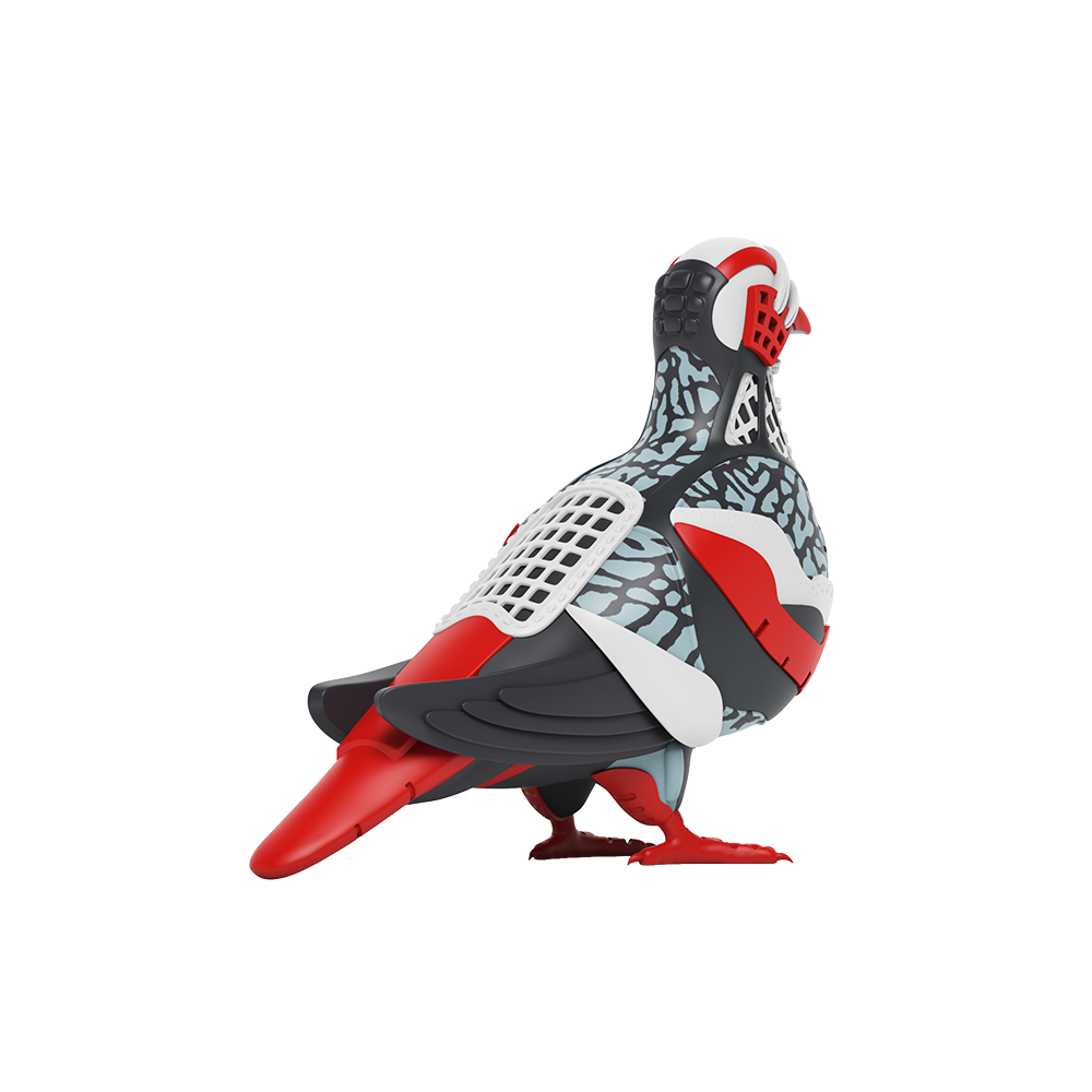 Pigeon in Flight by Jeff Staple | Mighty Jaxx