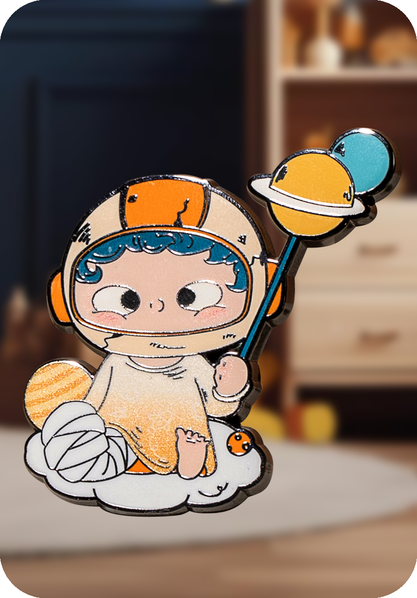 OZAI-ANOTHER SELF IN THE WORLD BADGE | Mighty Jaxx