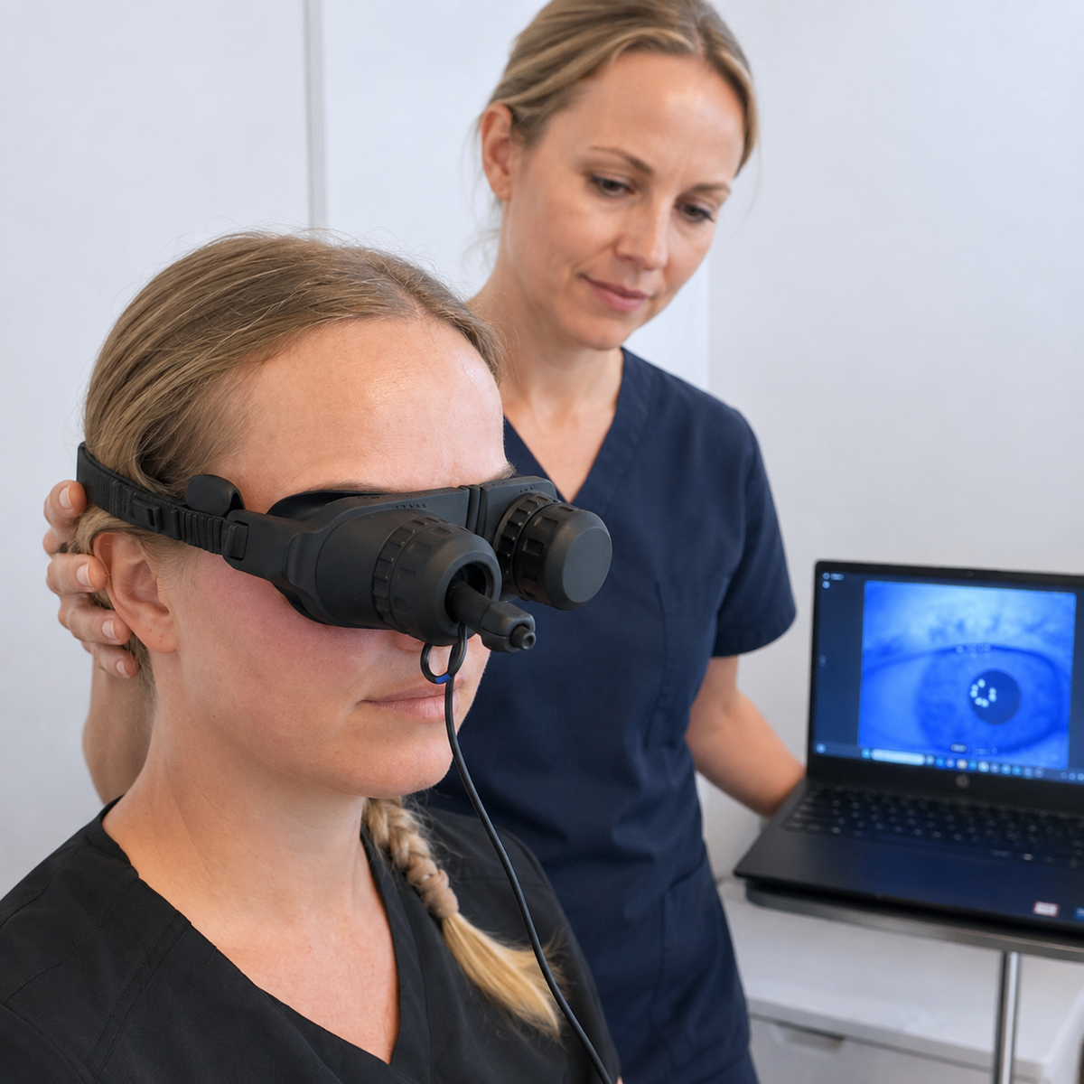 Klinikkrom og behandlingssituasjon for svimmelhet