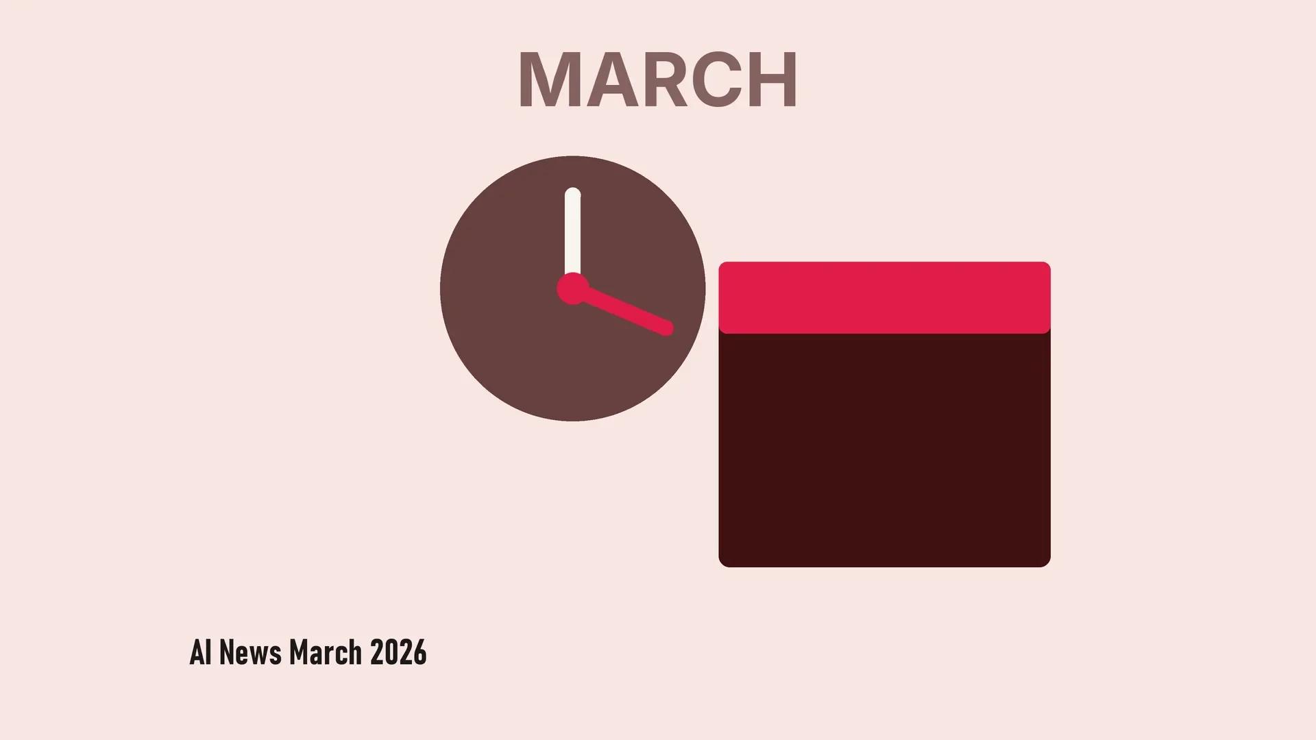 AI News March 2026: Frontier Models, Open-Source Gains, Pentagon Drama, and the EU AI Act Countdown