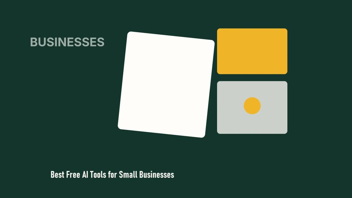 Best Free AI Tools for Small Businesses in 2026