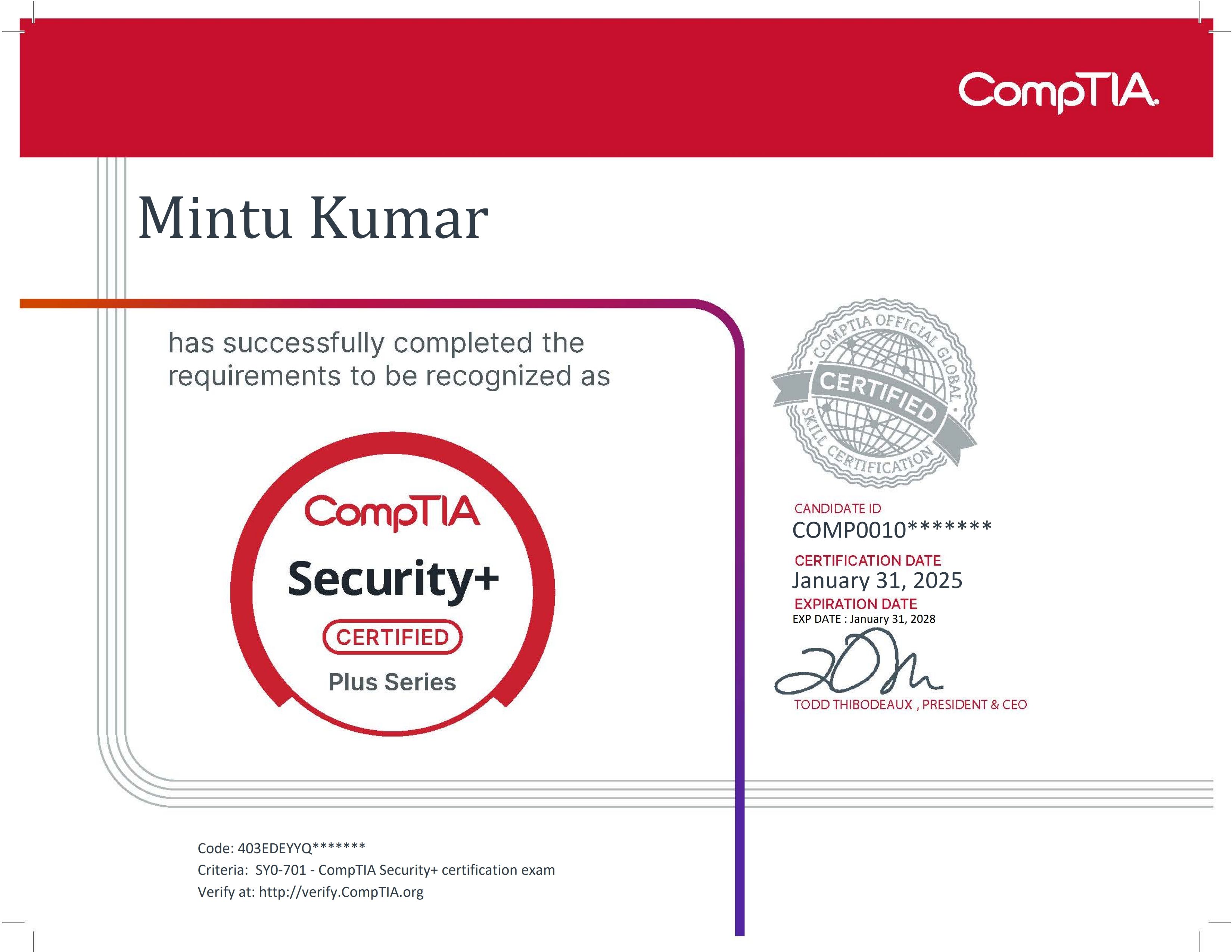 Security +