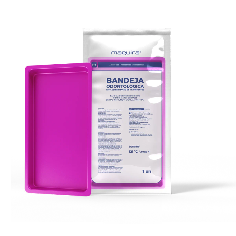 Bandeja Odontológica Rosa