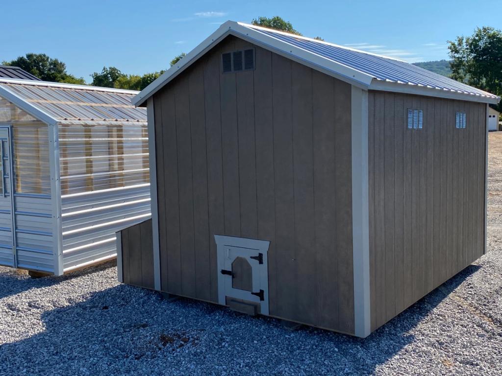 Chicken Coop Country Barn Construction Premium Portable Shed