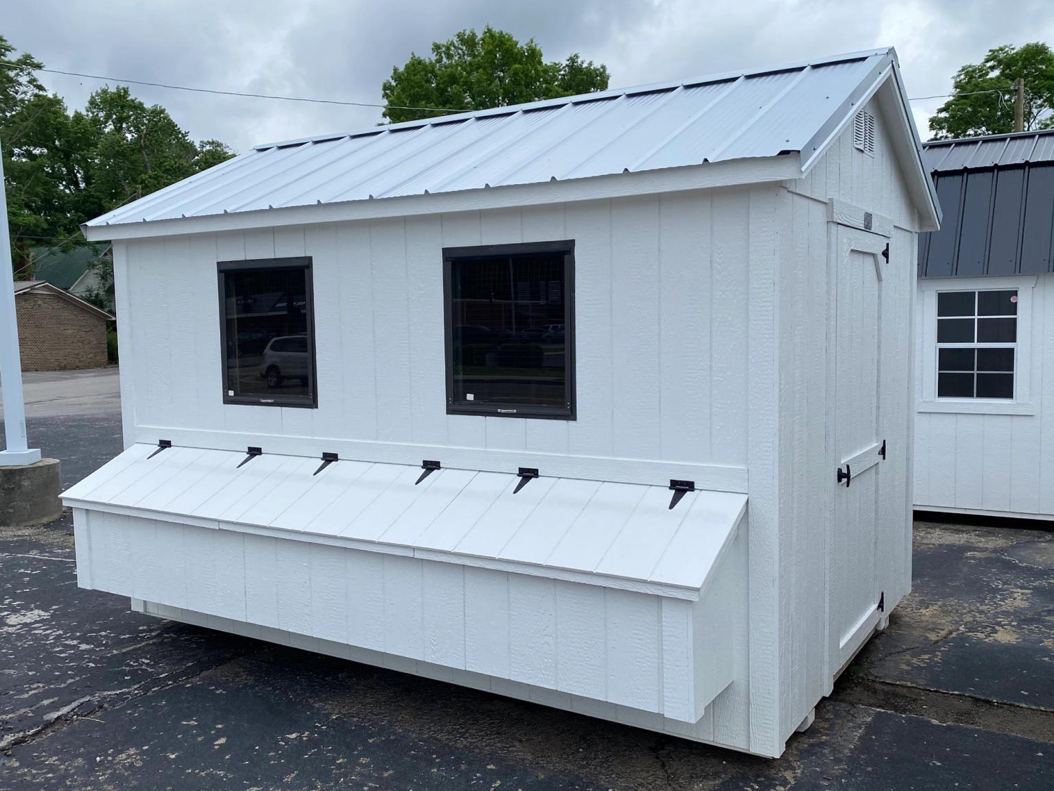 Chicken Coop Country Barn Construction Premium Portable Shed