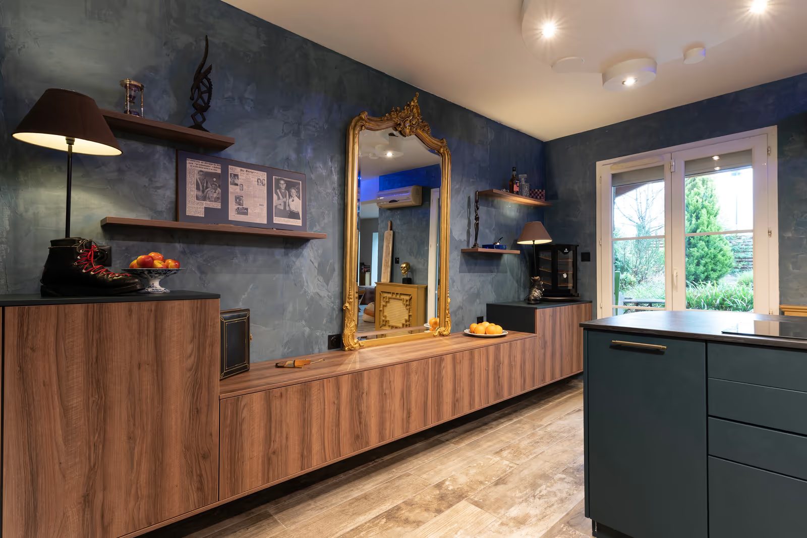 Cuisine sur-mesure baroque — réalisation Dec Home Agencement