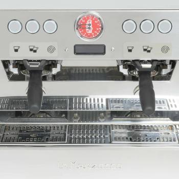 La Marzocco KB90 3 Group Espresso Machine. Close Up
