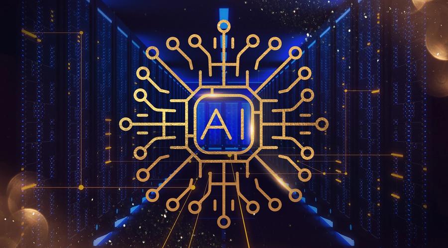 Autonomous AI robot managing Indian business workflow — artificial intelligence and machine learning concept