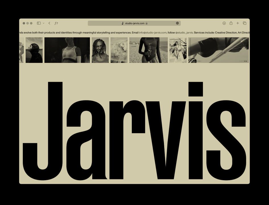 Jarvis Landing Page