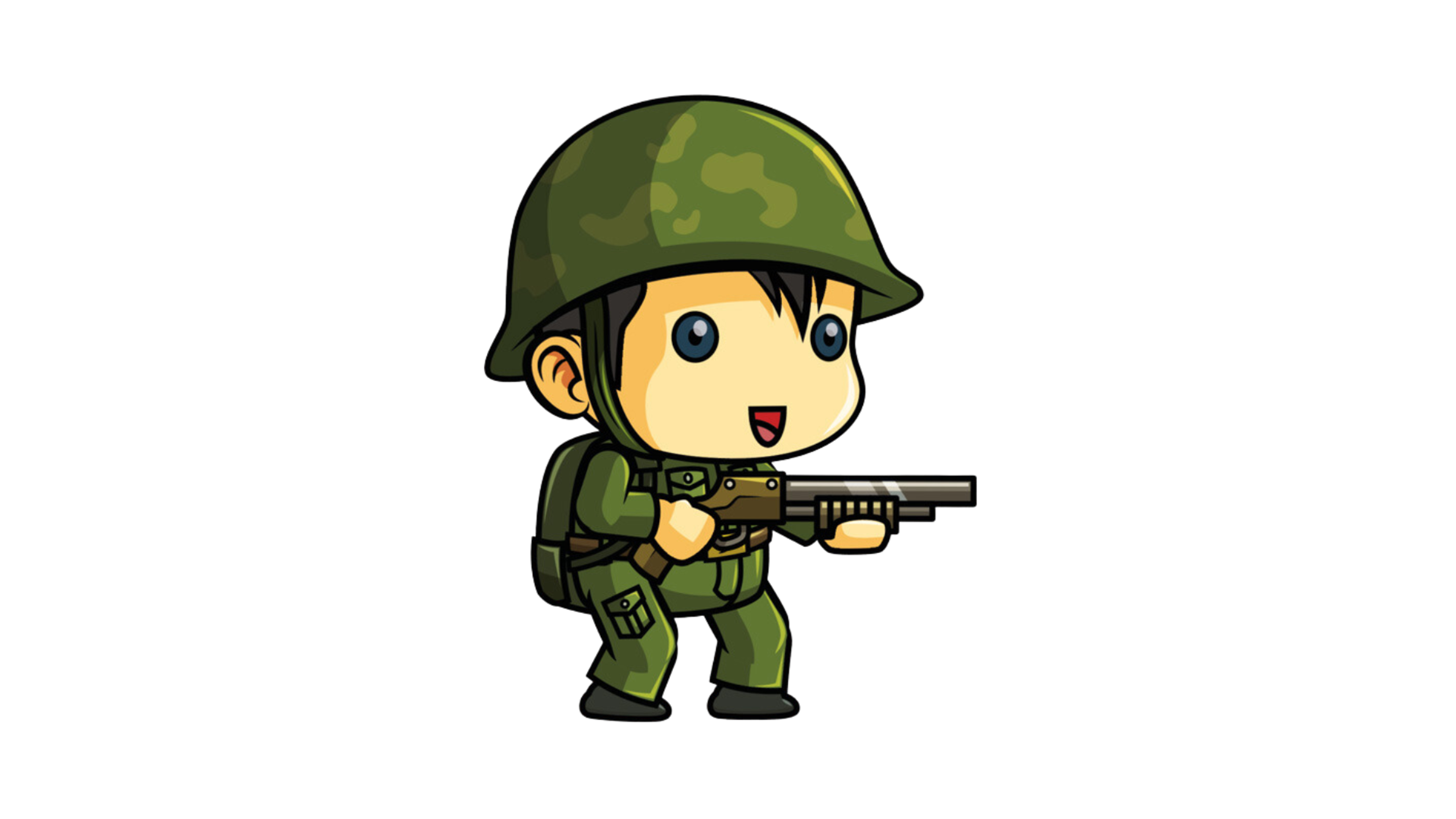 Army Games Illustration