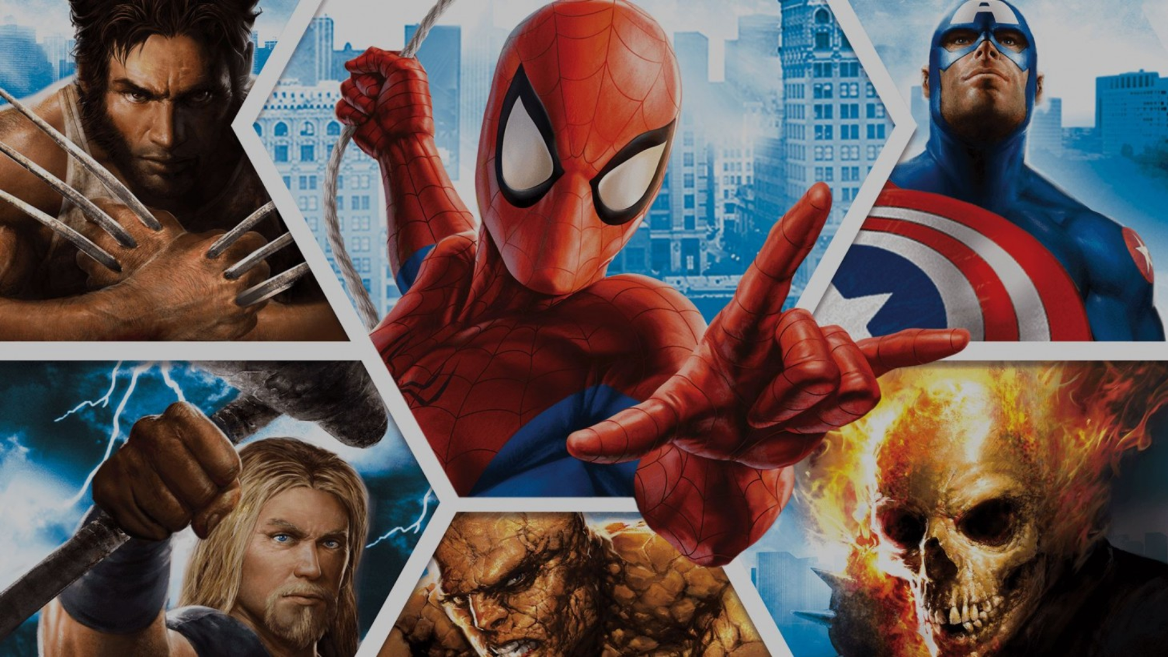 Superhero Games Illustration