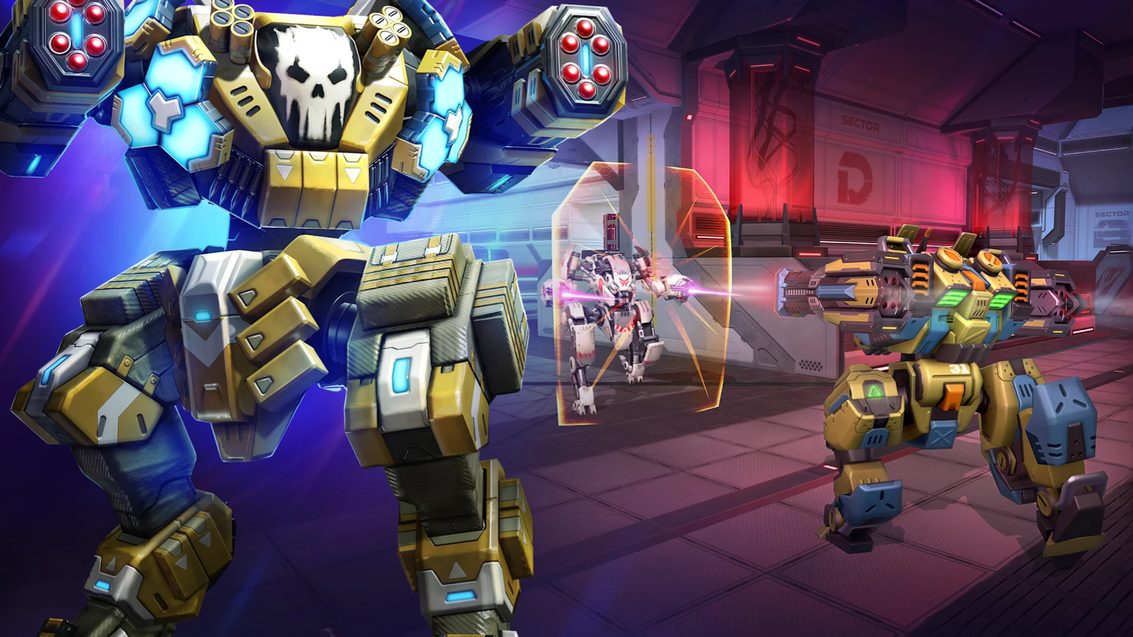 Robot Games Illustration
