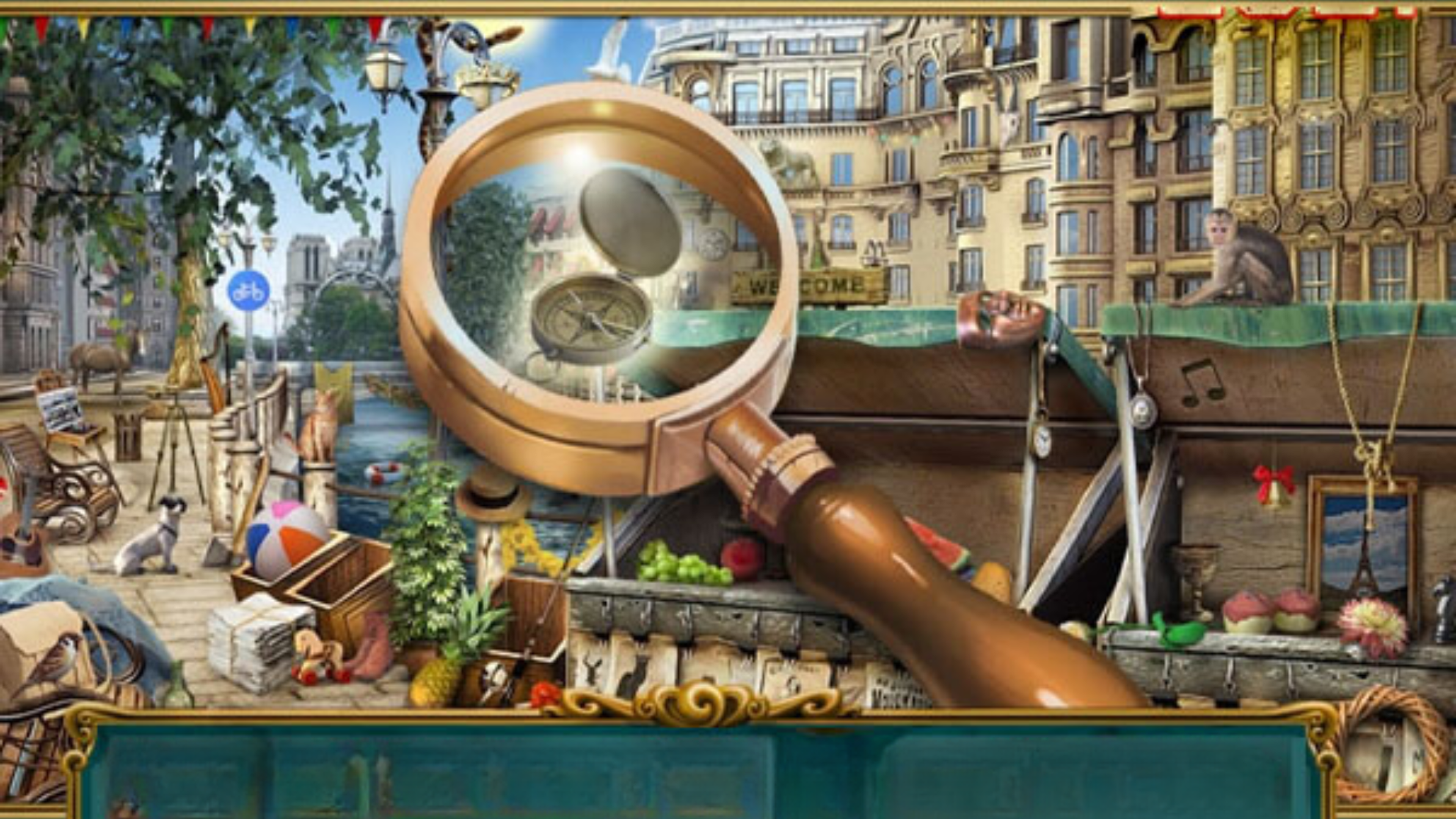 Hidden Object Games Illustration