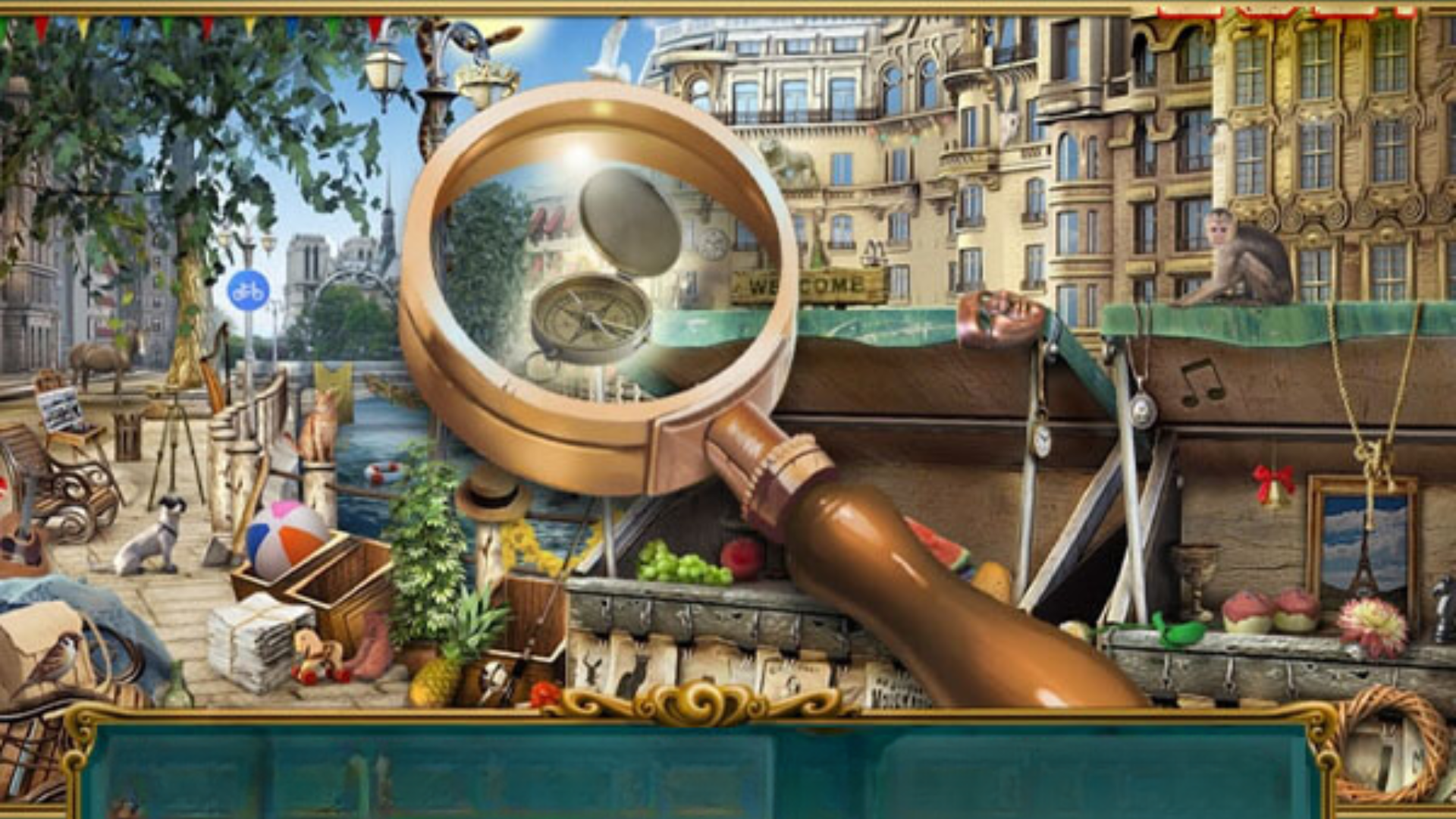 Hidden Object Games Illustration Hidden Object Games Illustration