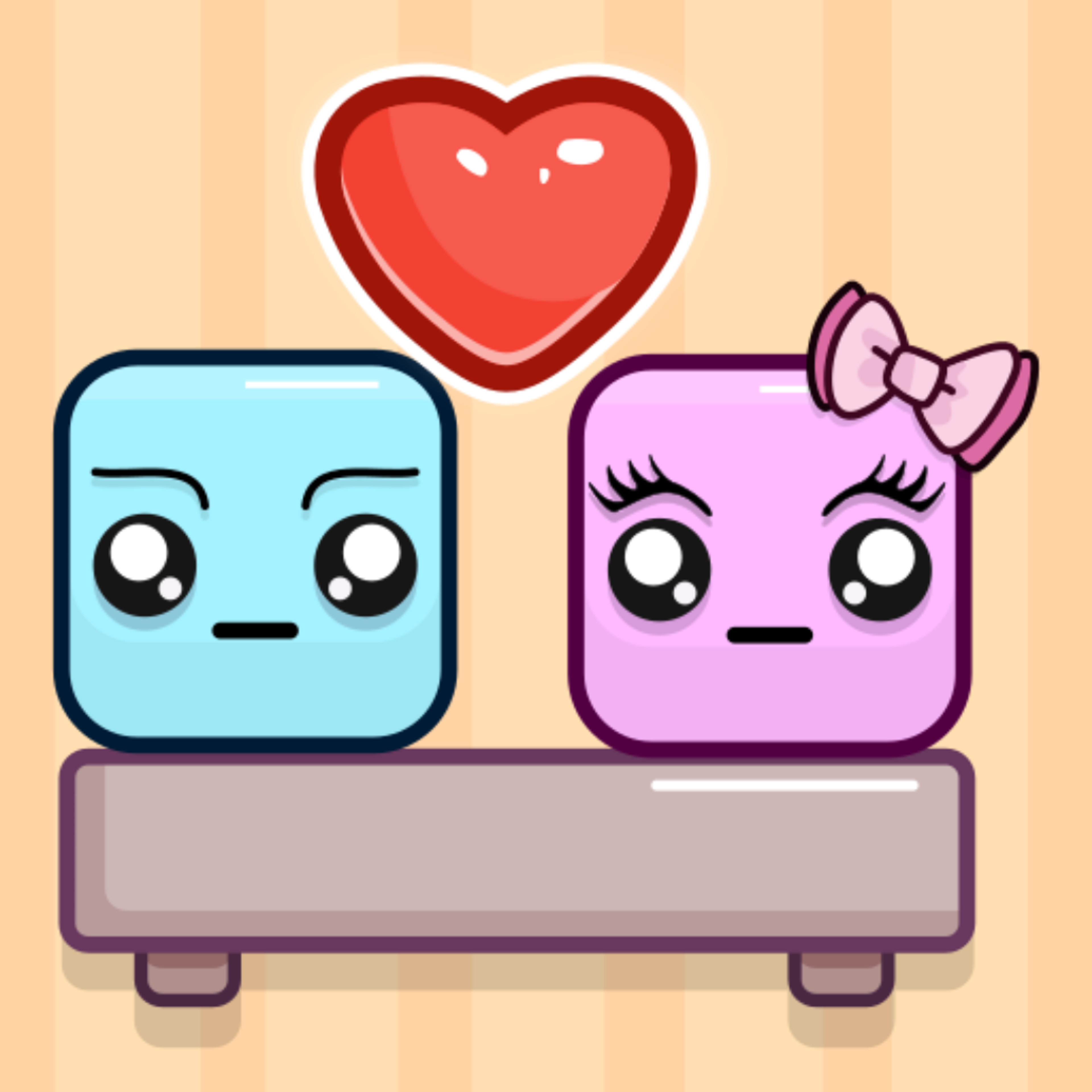 Falling Lovers Game Illustration
