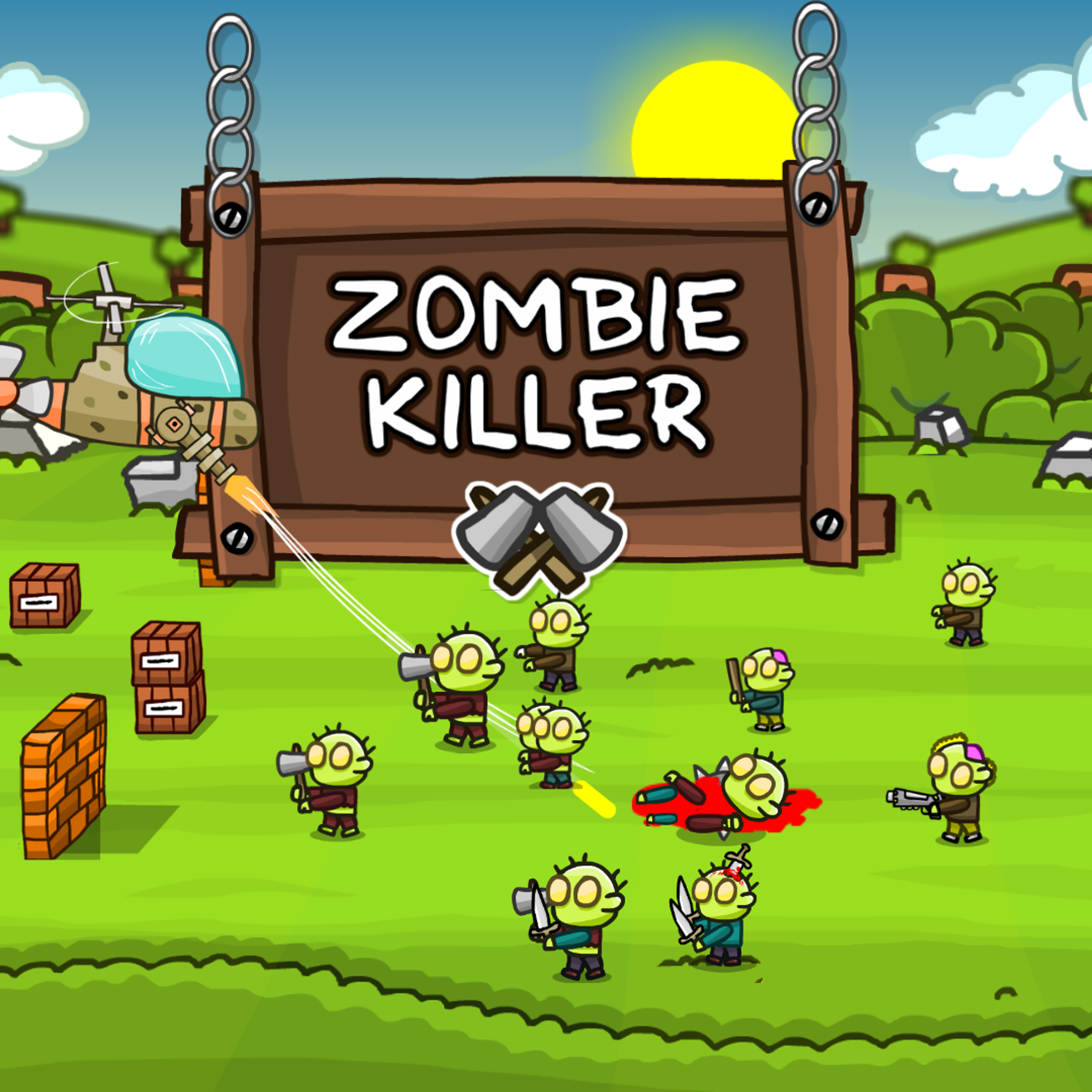Zombie Killer Illustration