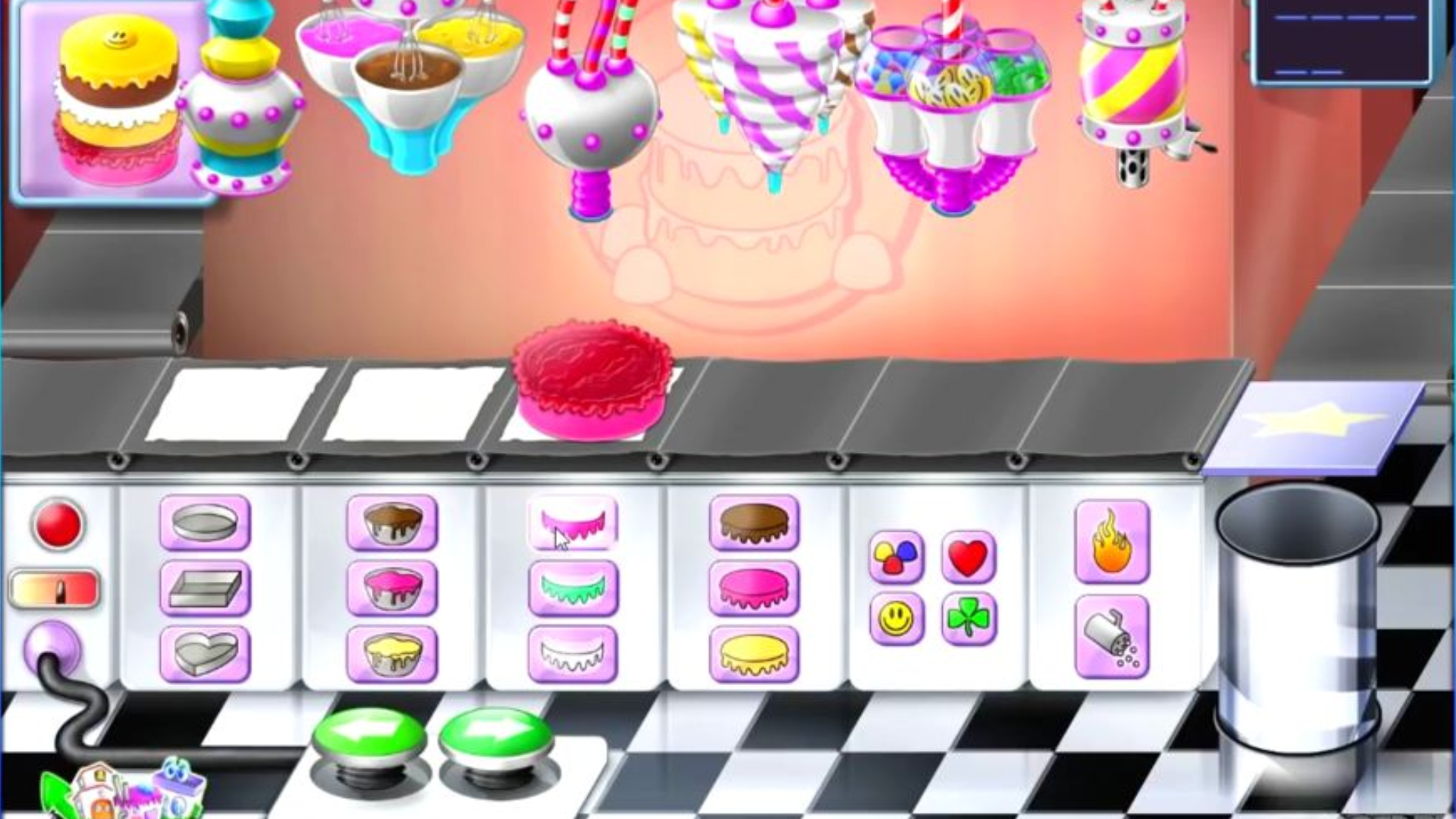 Cake Games Illustration