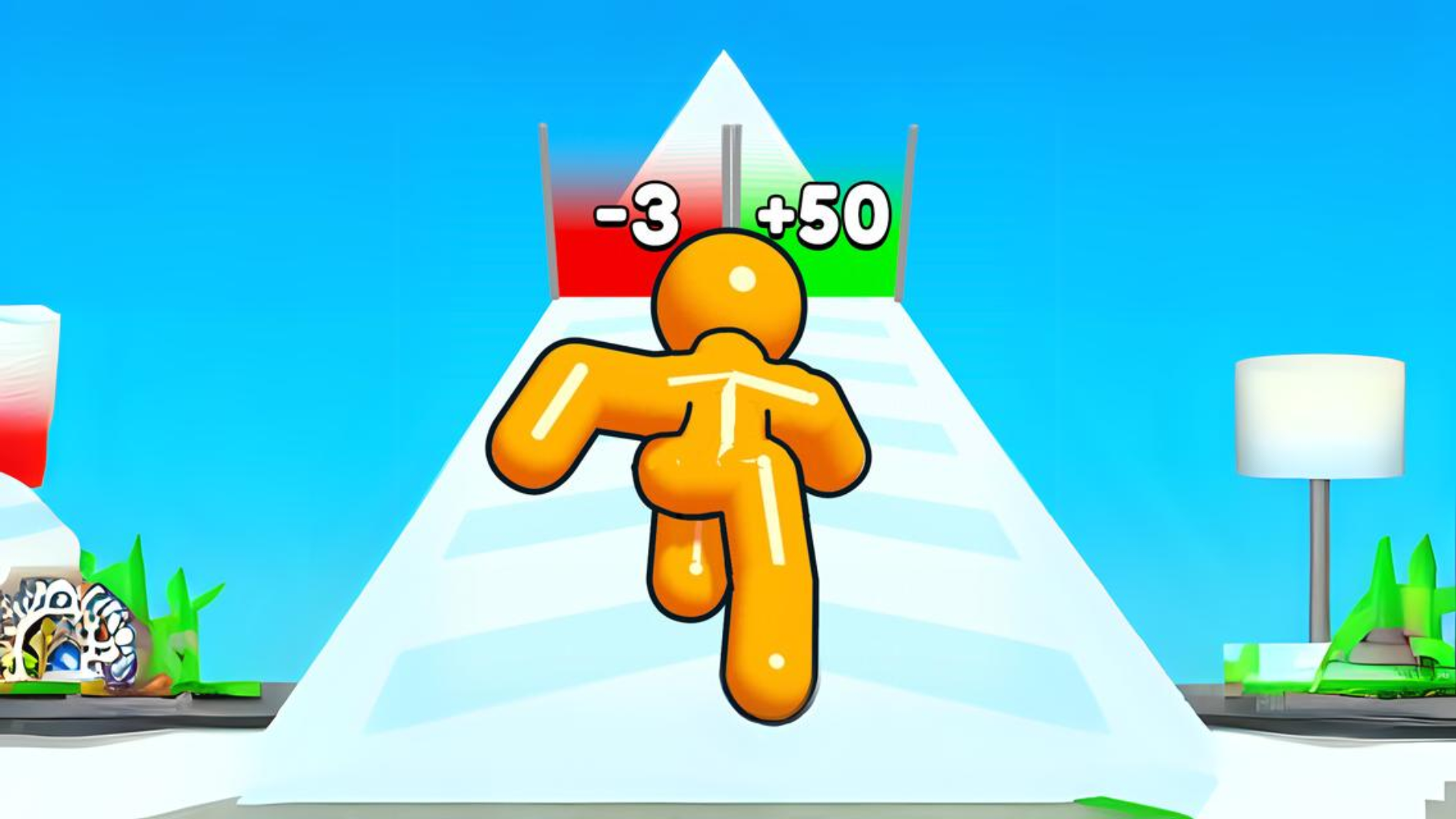 Running Games Illustration