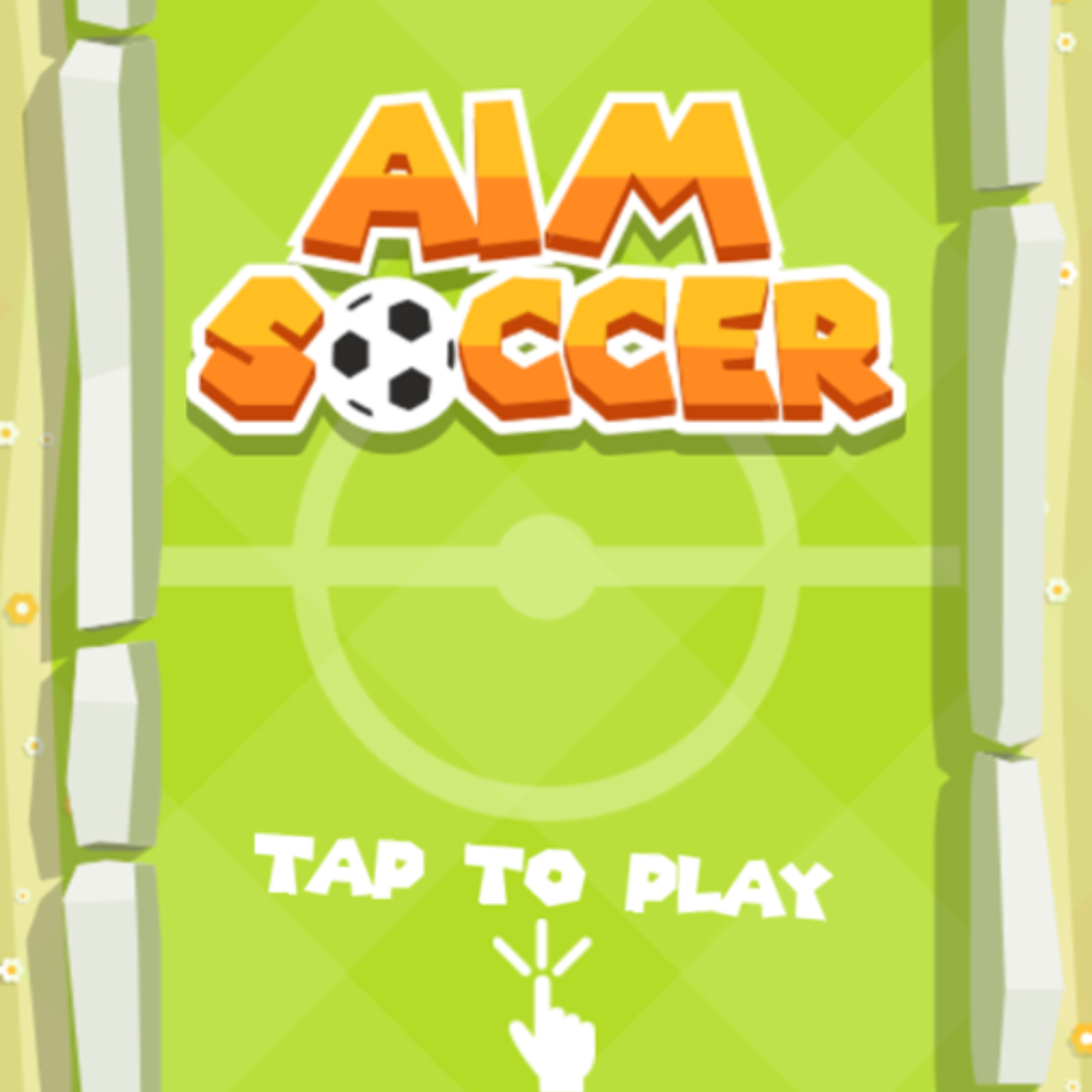 Aim Soccer Illustration