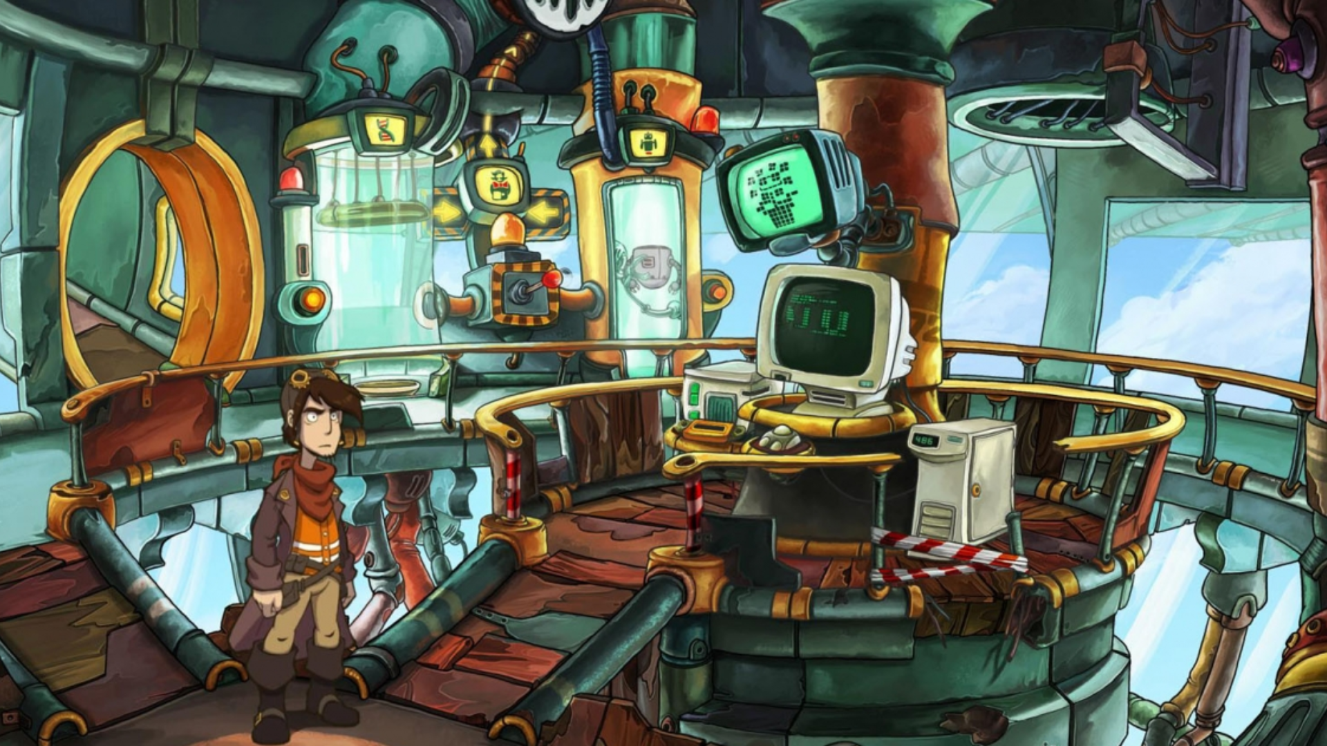 Point and Click Games Illustration Point and Click Games Illustration