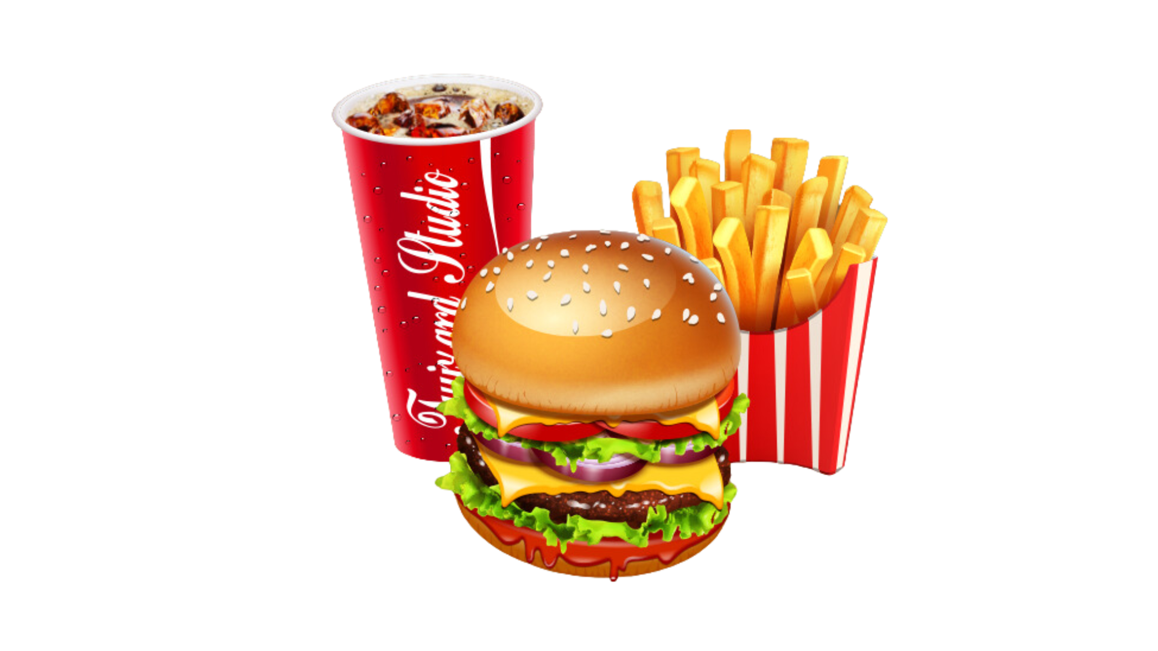 Food Games Illustration