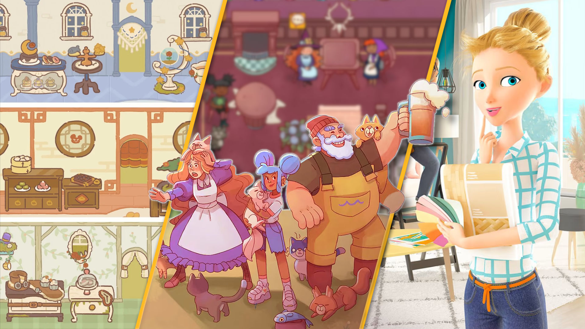 Decorating Games Illustration Decorating Games Illustration