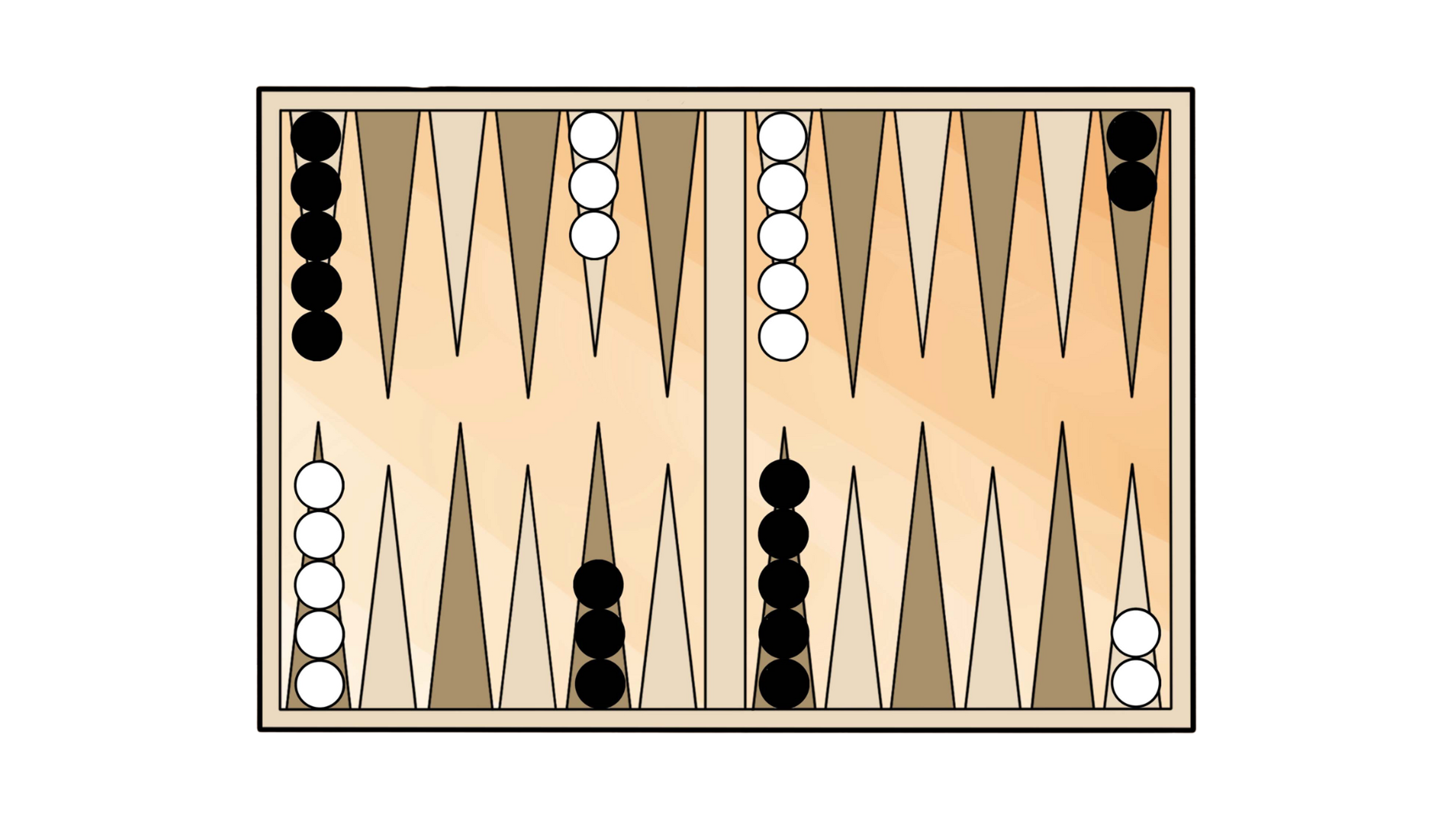 Backgammon Games Illustration