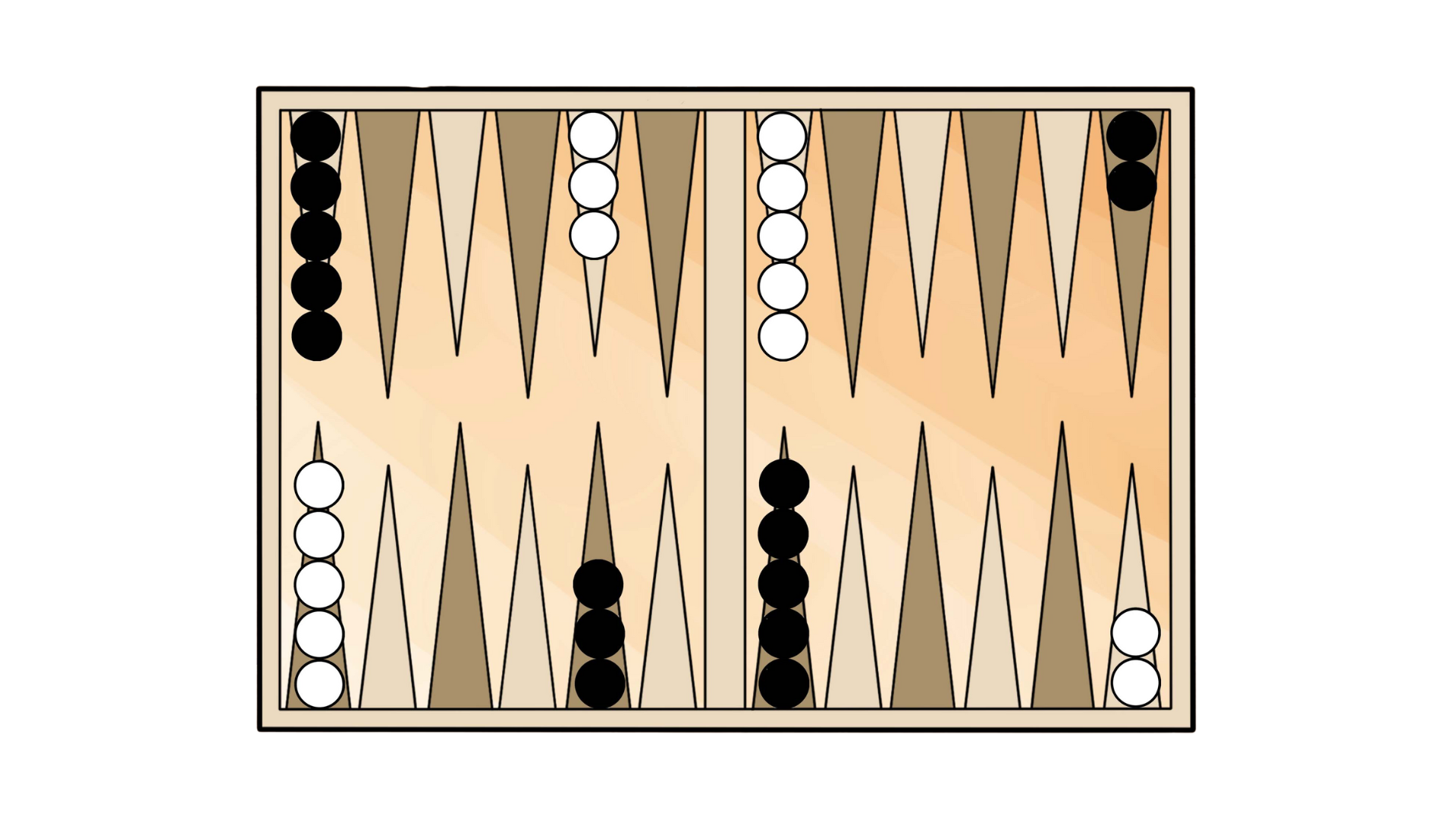 Backgammon Games Illustration Backgammon Games Illustration