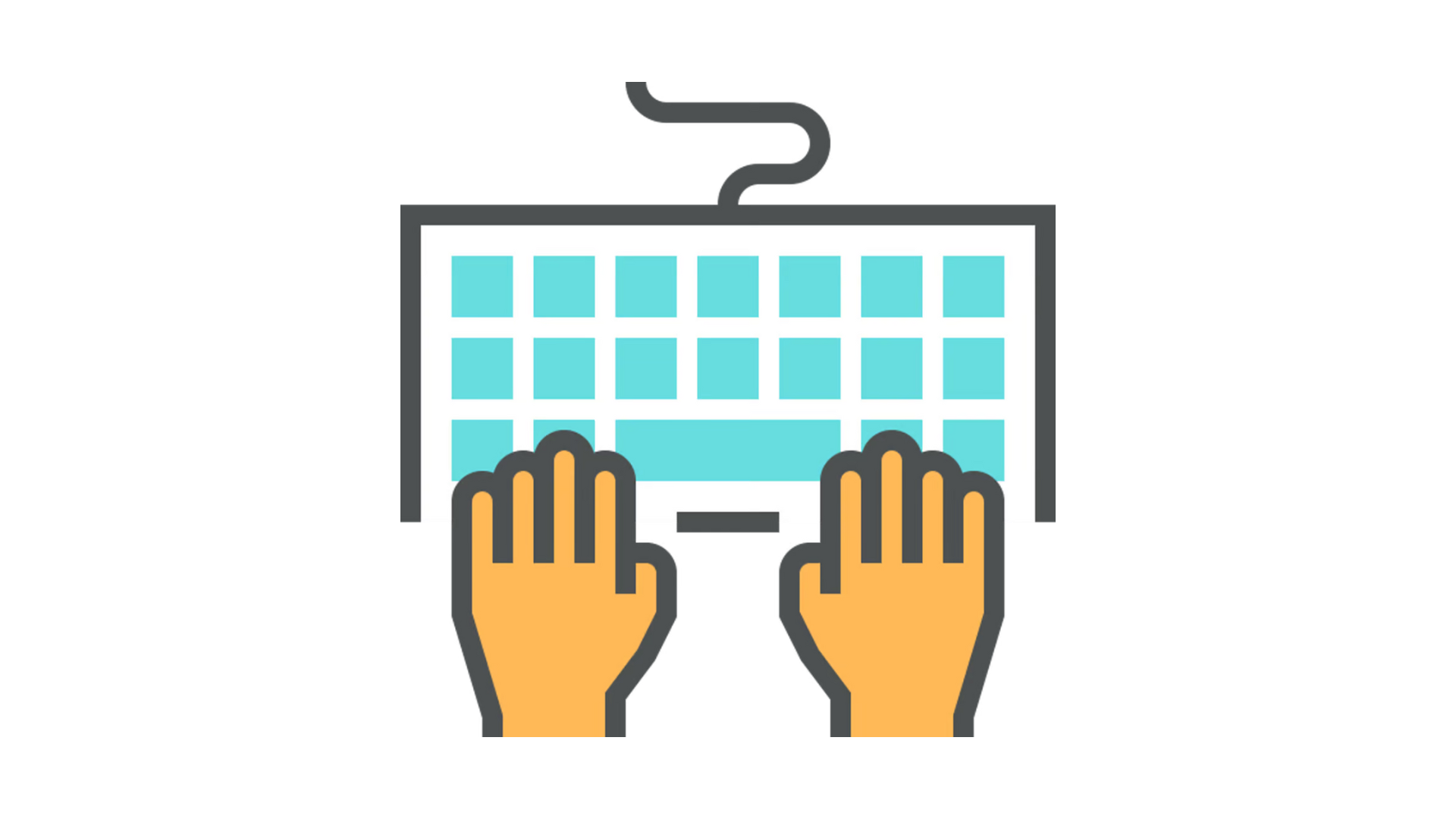 Keyboard Games Illustration Keyboard Games Illustration