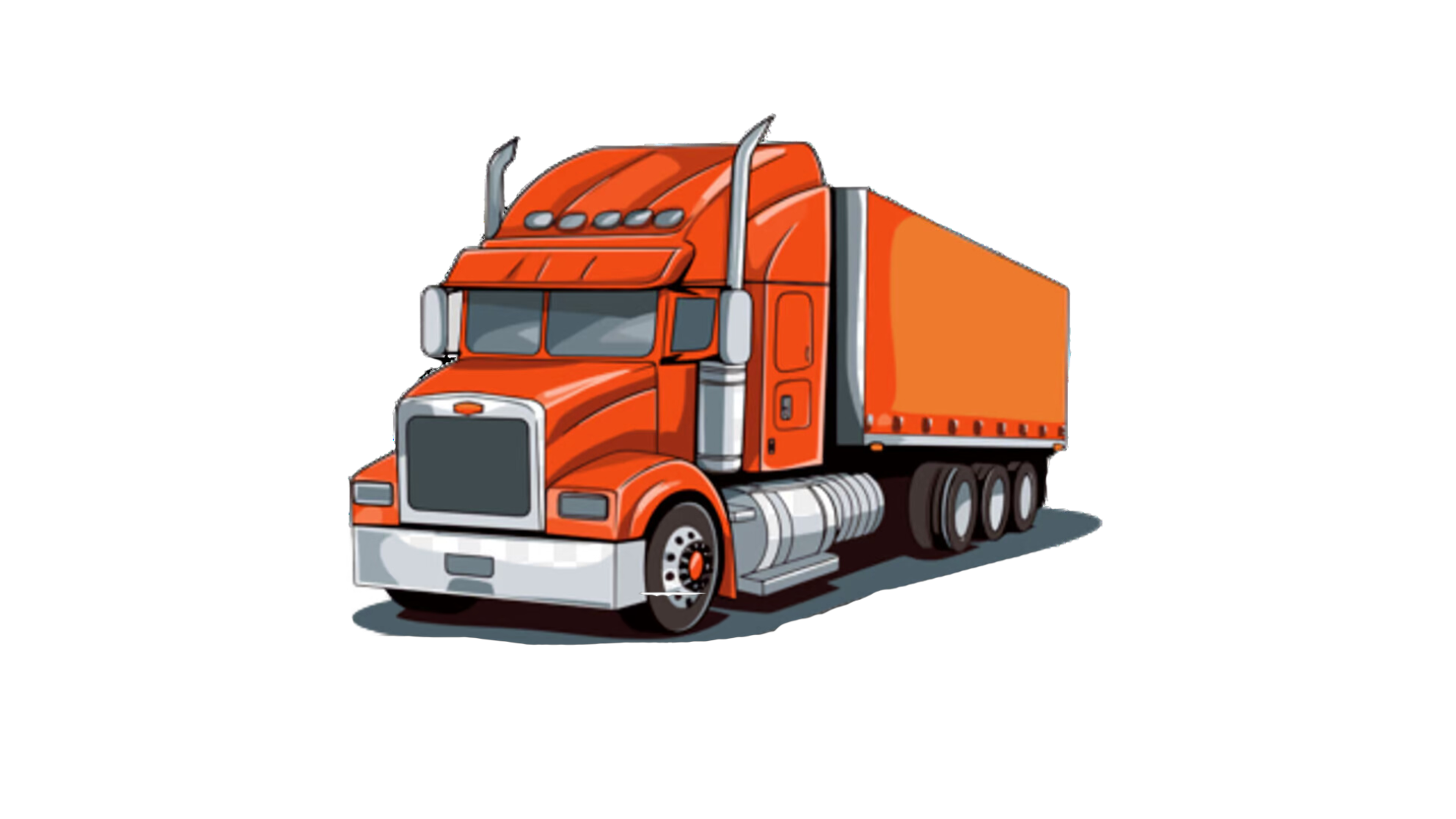 Truck Games Illustration