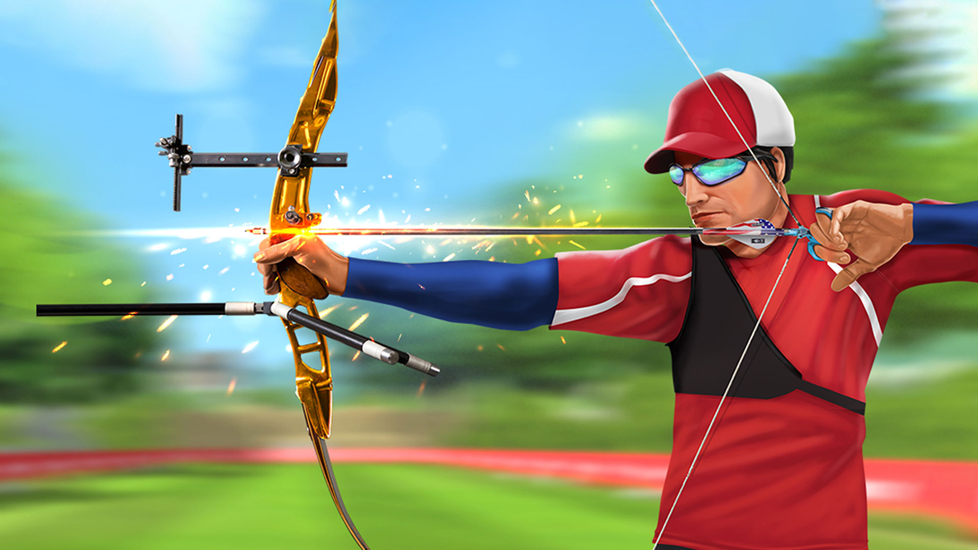 archery games Illustration archery games Illustration
