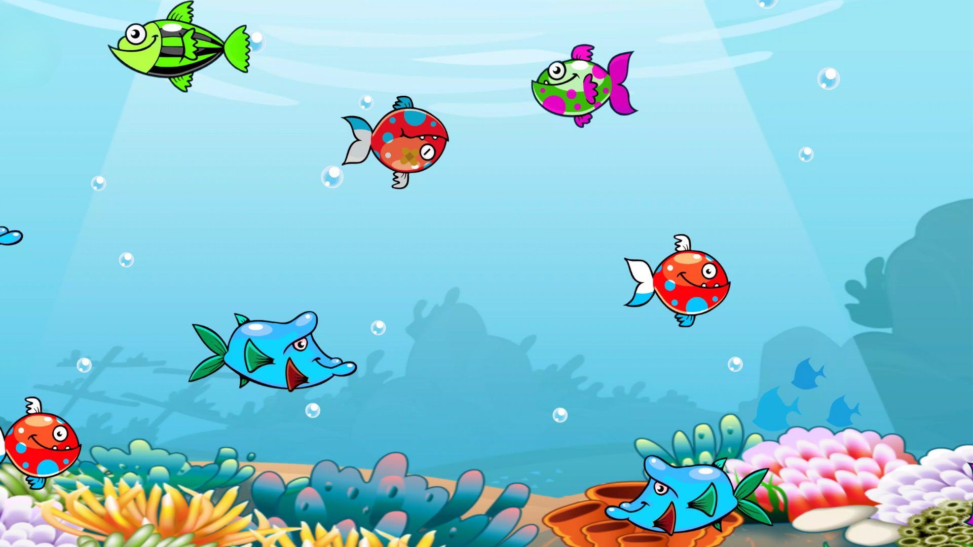 Fish Games Illustration Fish Games Illustration