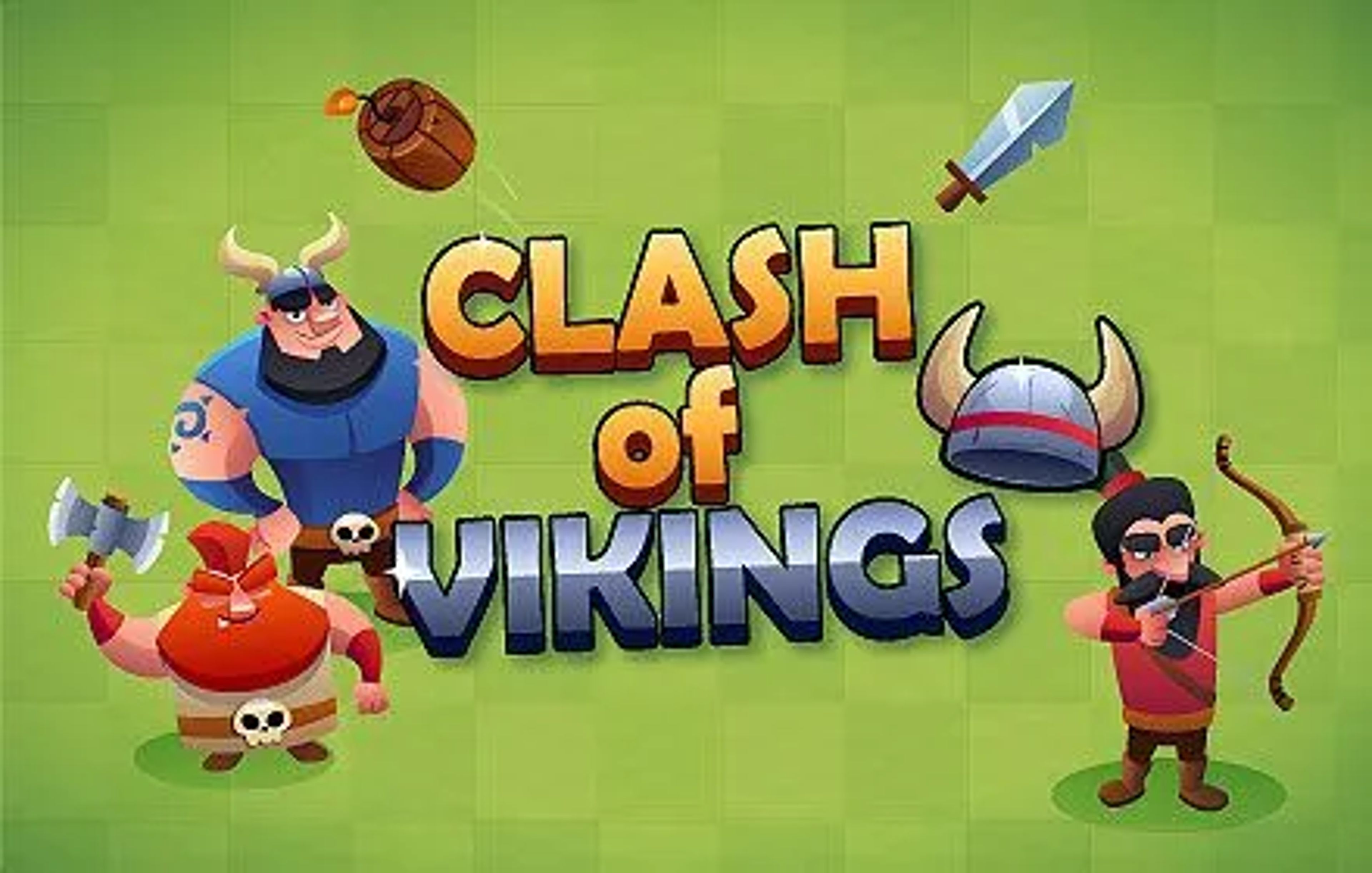 Clash Of Vikings Illustration