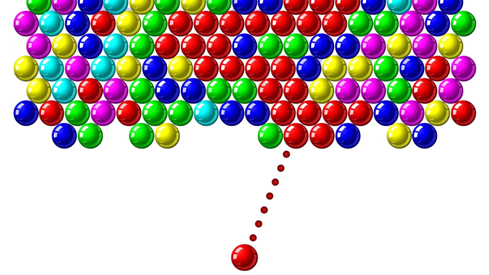 Bubble shooter games Illustration Bubble shooter games Illustration