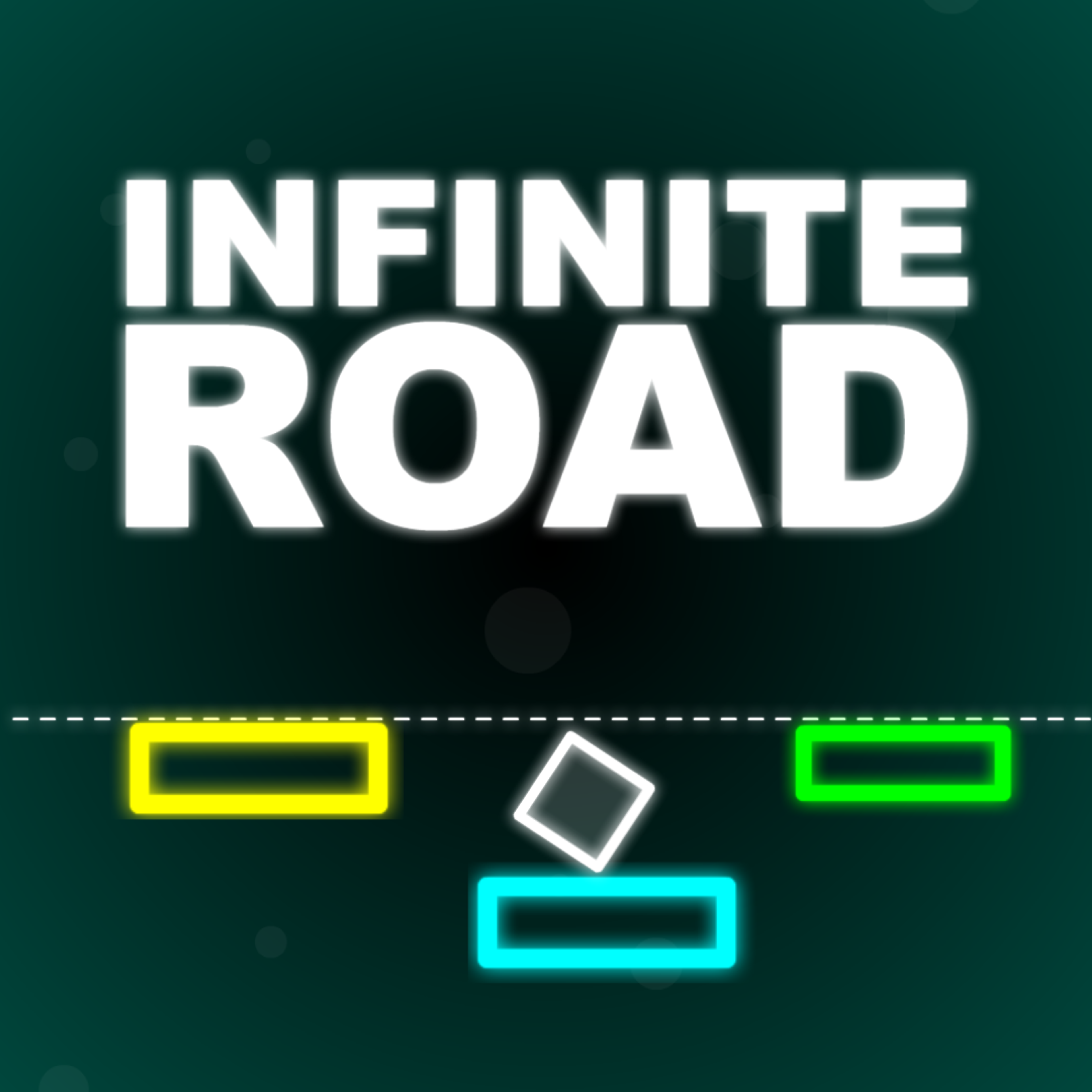 Infinite Road Illustration