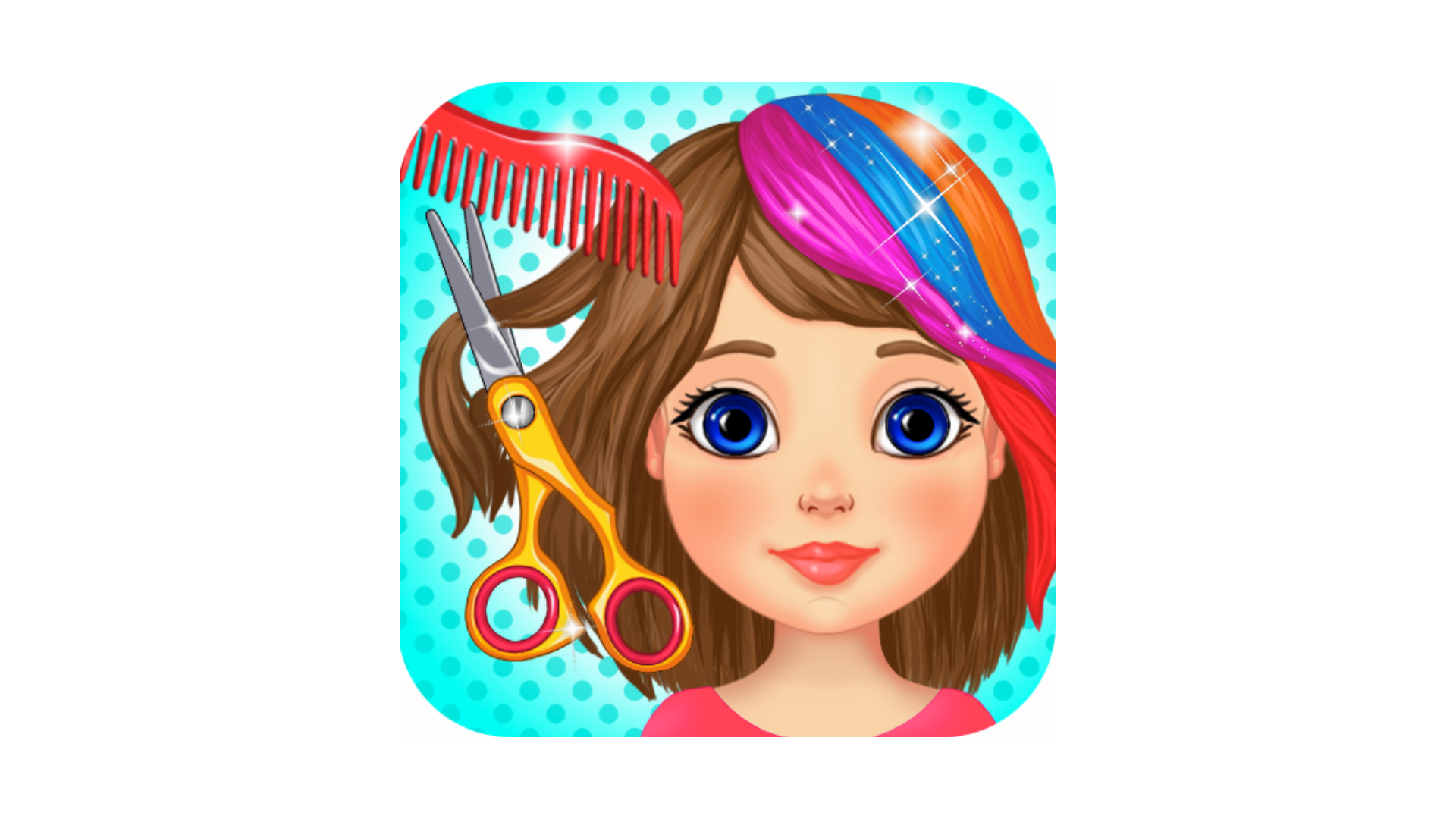 Hair Games Illustration Hair Games Illustration