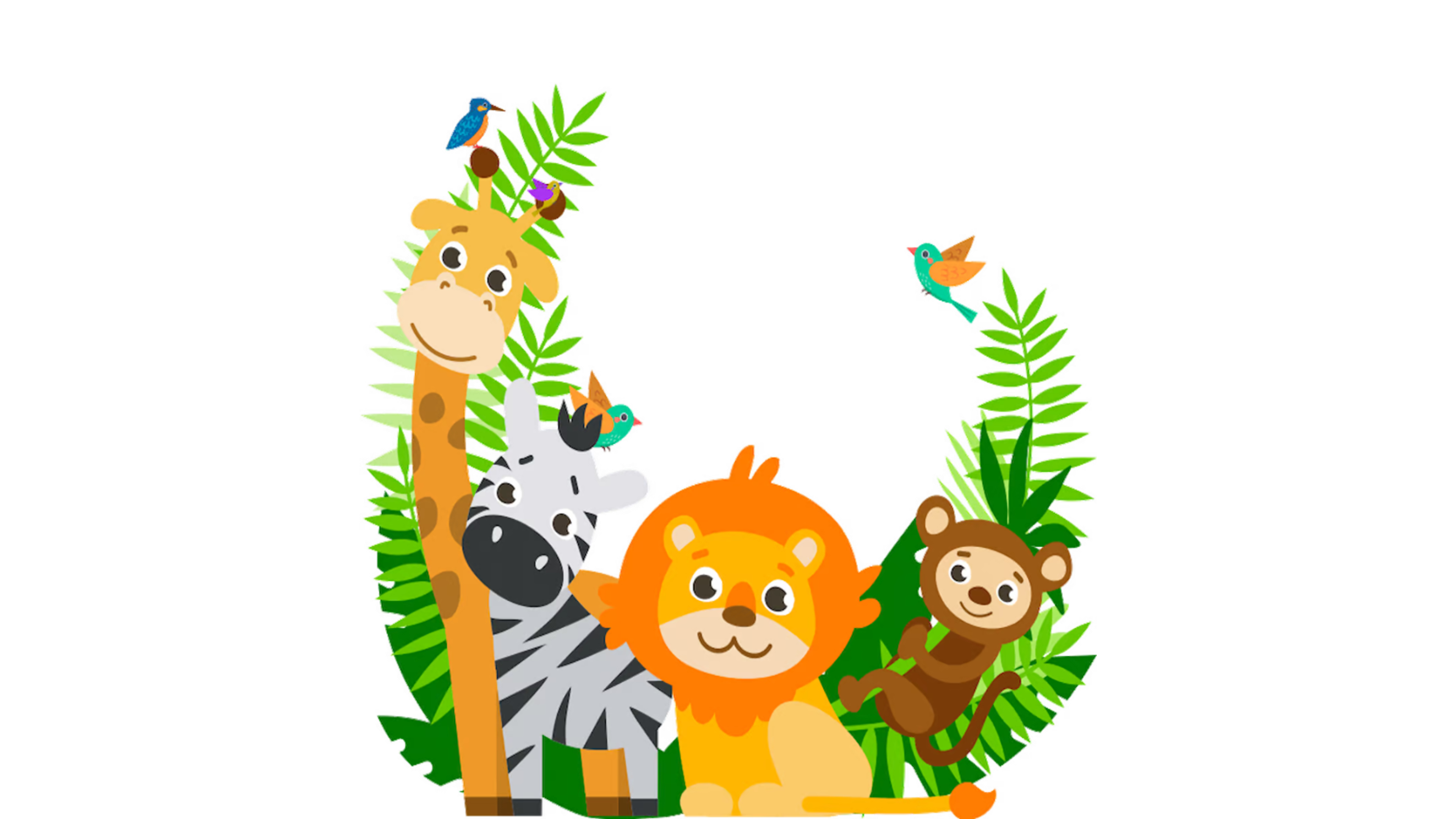 Animal Games Illustration