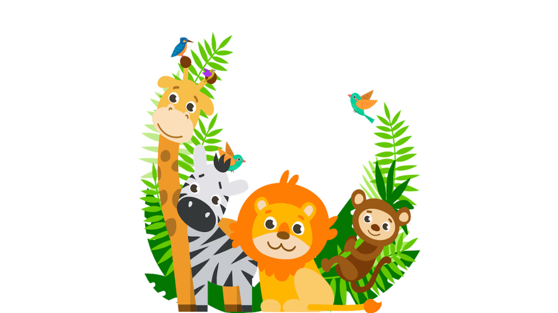 Animal Games Illustration Animal Games Illustration