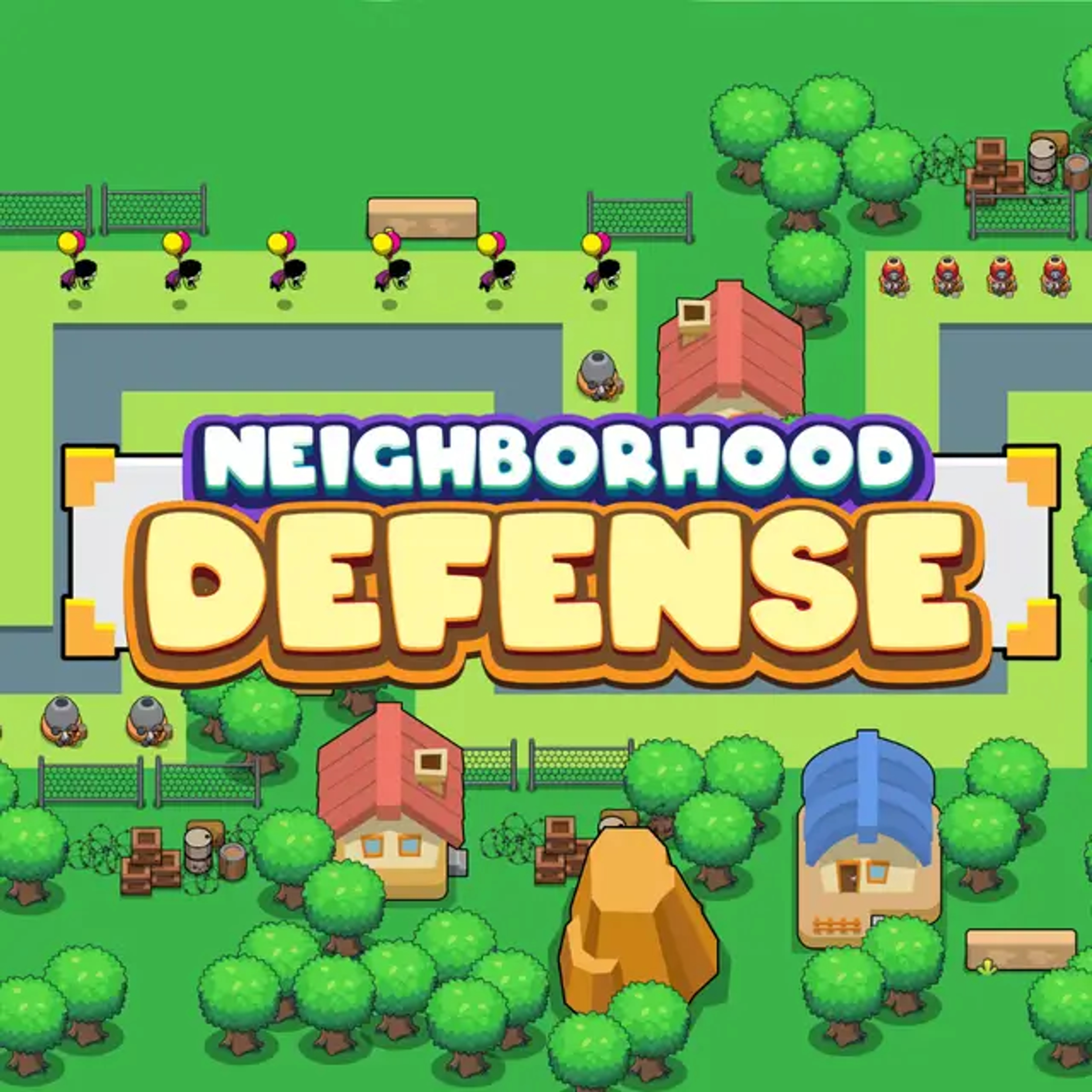 Neighborhood Defense Illustration