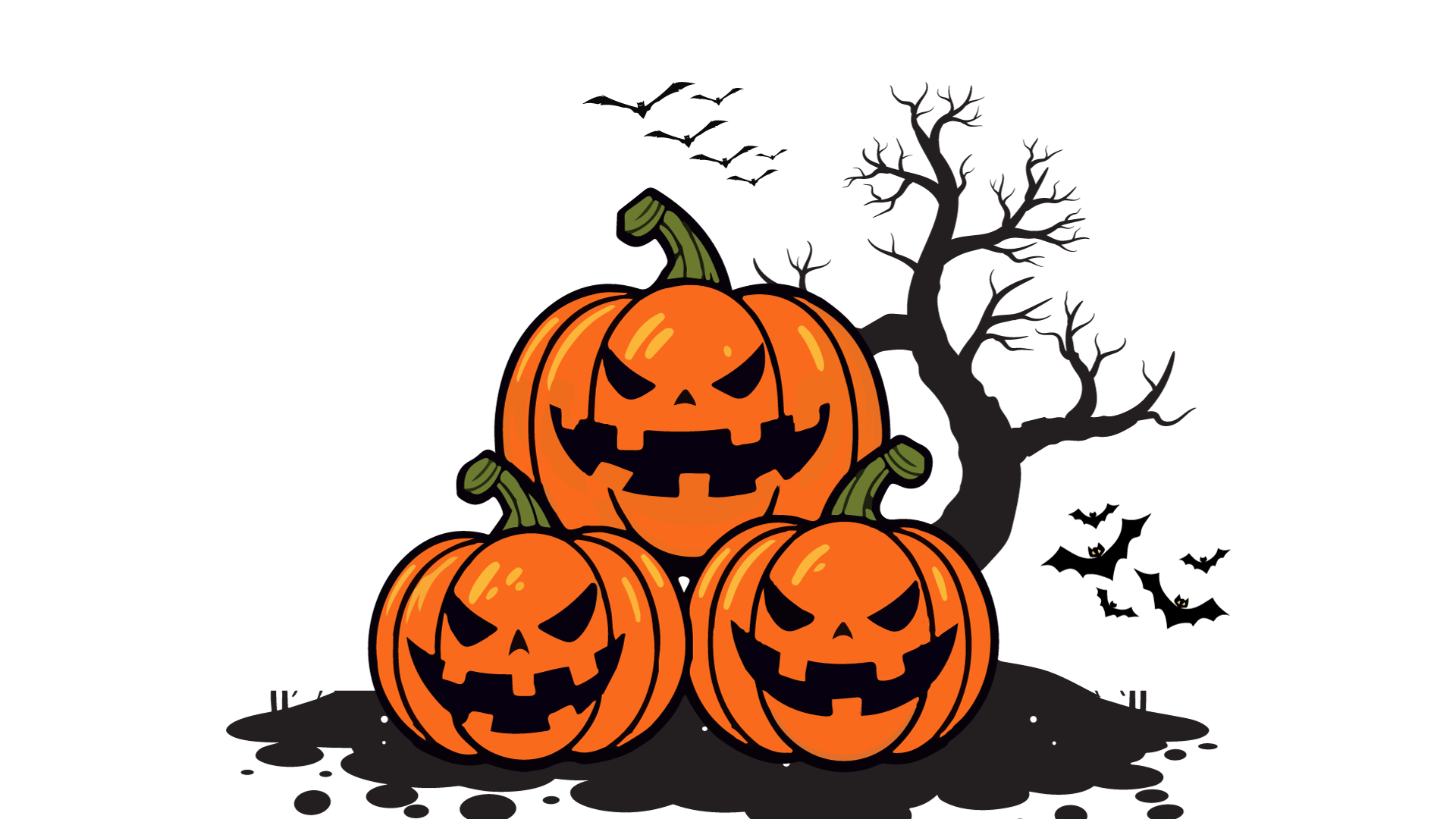 Halloween Games Illustration Halloween Games Illustration