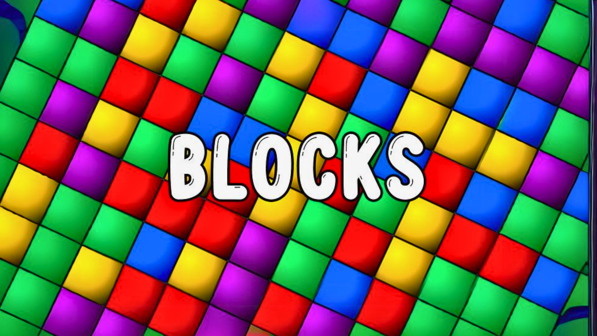 Block Games Illustration Block Games Illustration