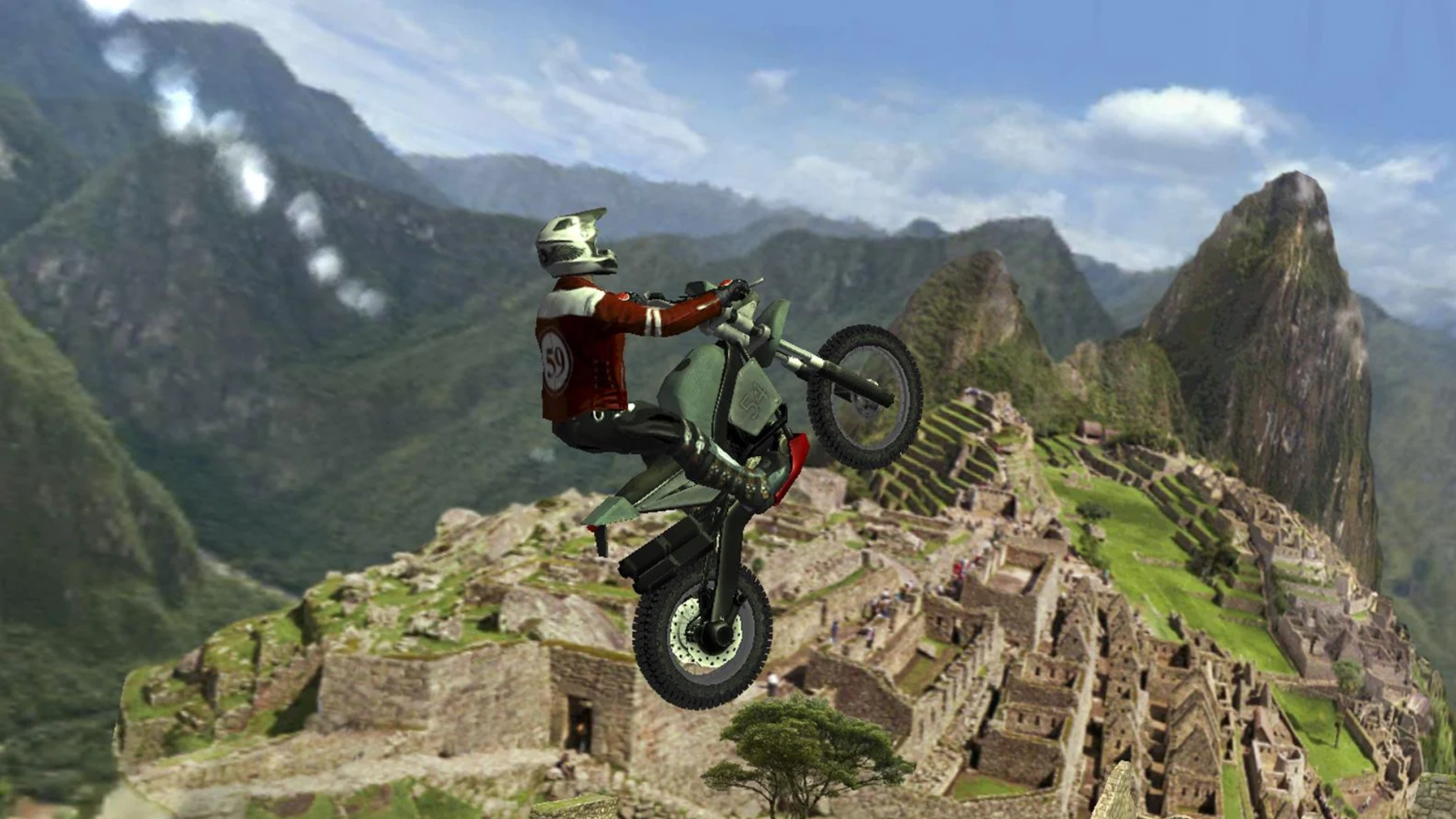Motorbike Games Illustration