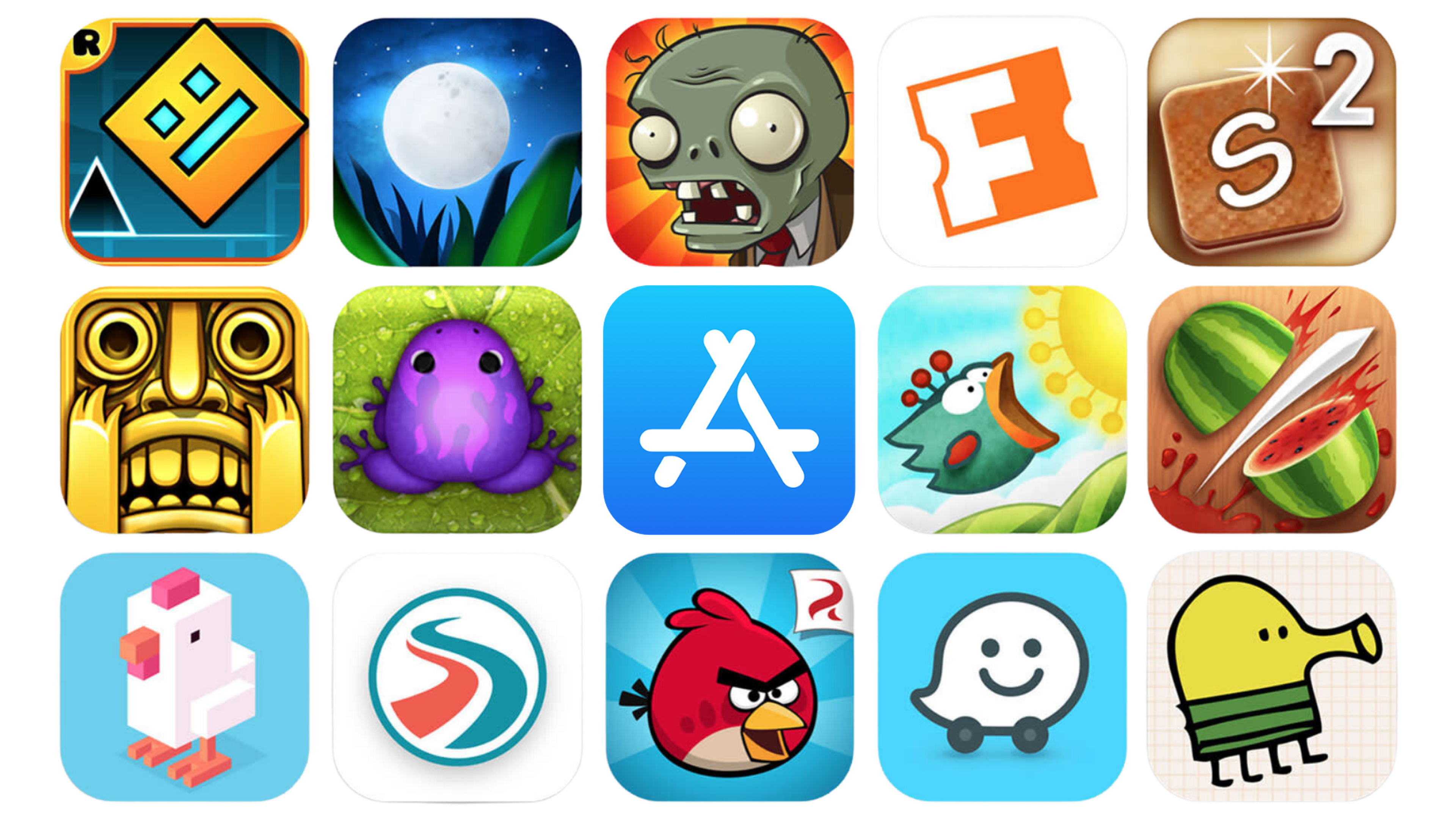 App Store Games Illustration