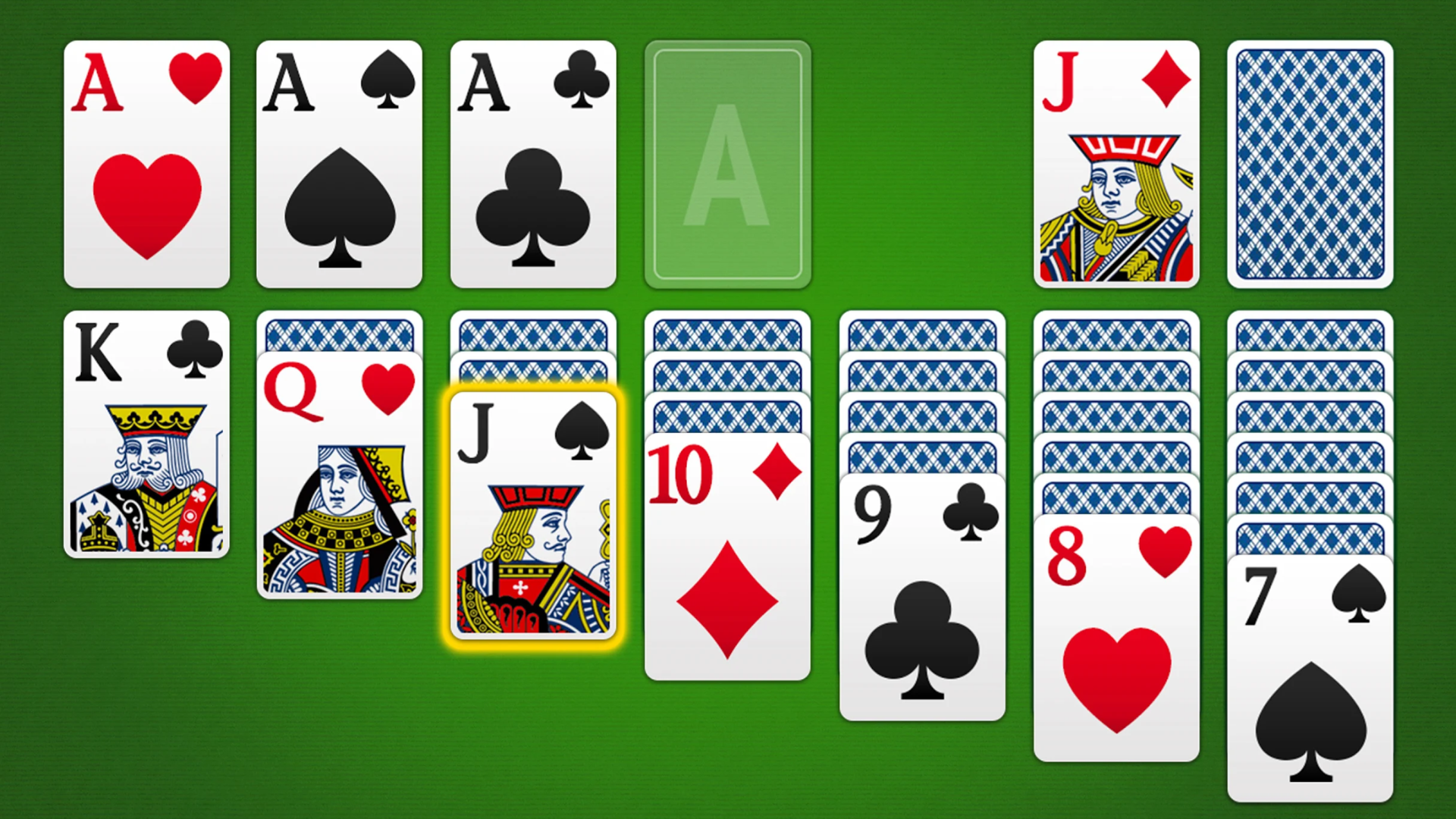 Solitaire Games Illustration Solitaire Games Illustration