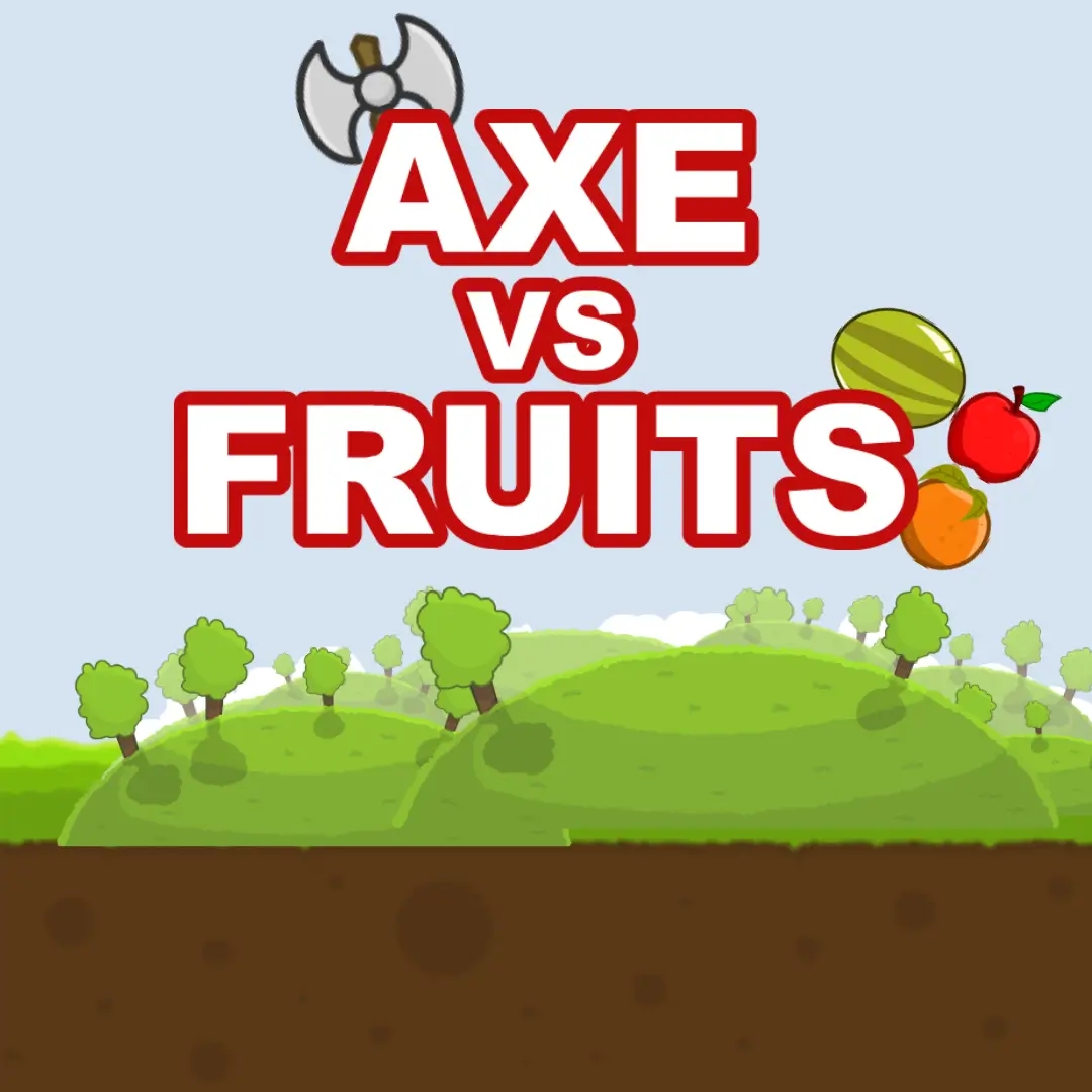 Axe Vs Fruits Illustration Axe Vs Fruits Illustration