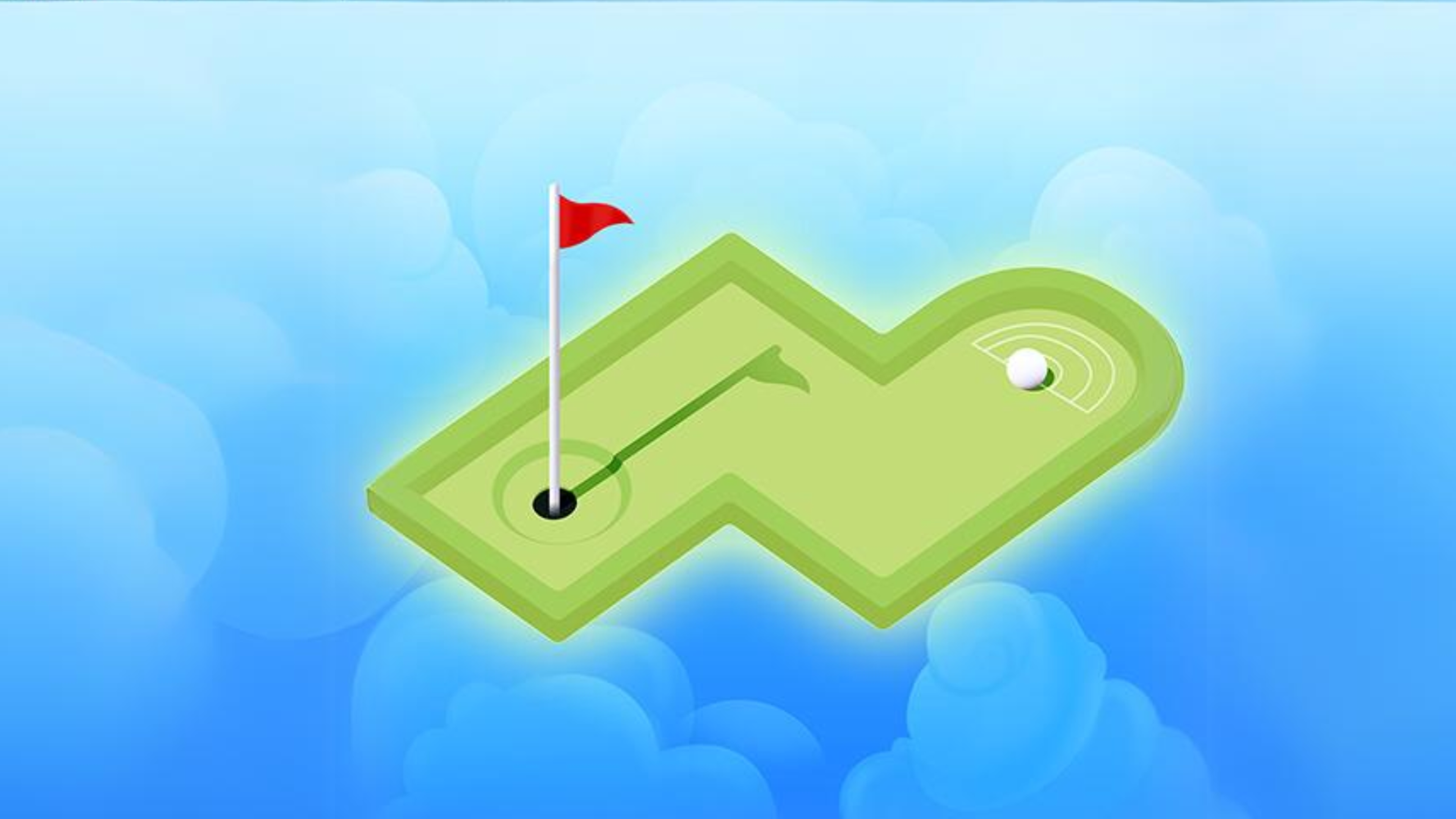 Mini Golf Games Illustration Mini Golf Games Illustration